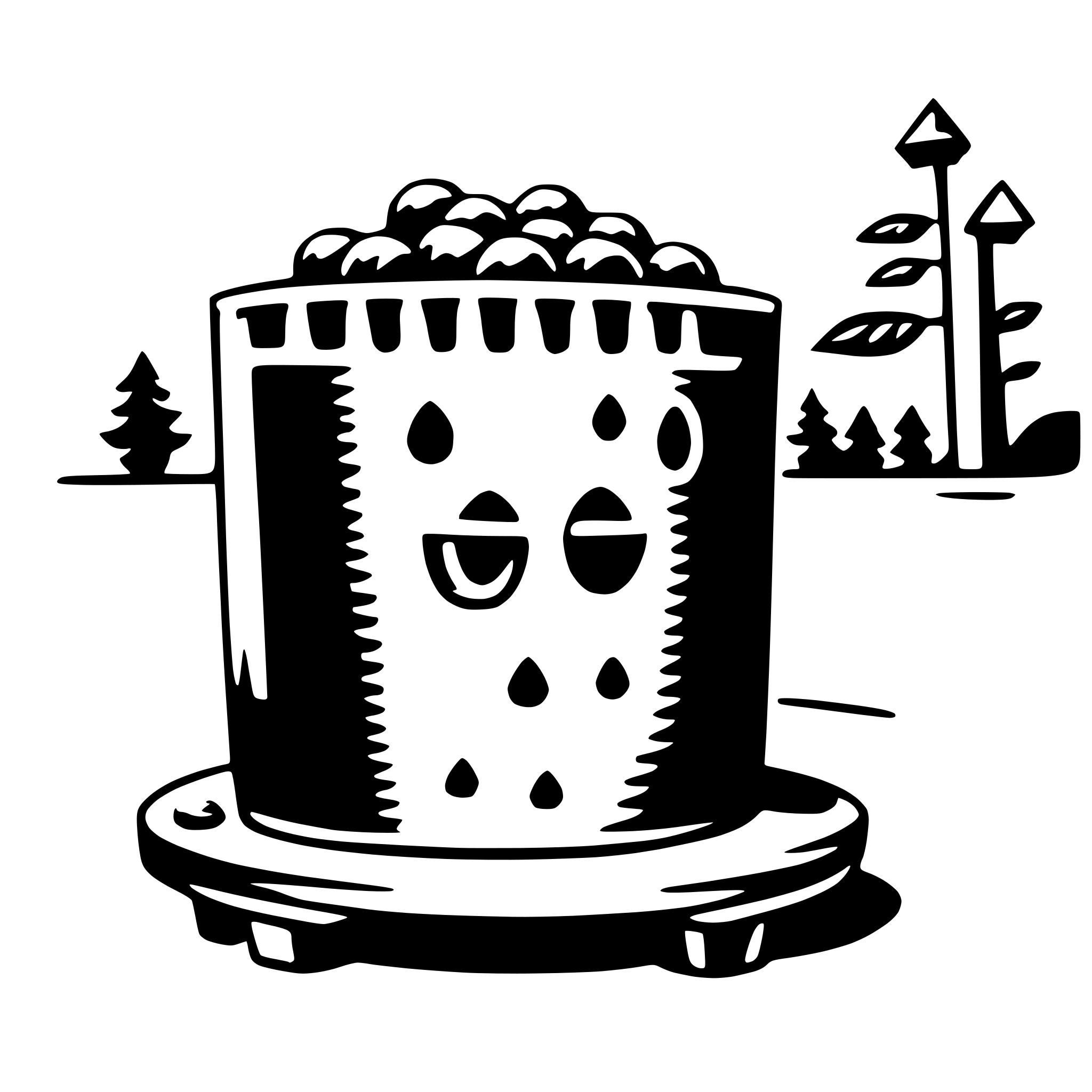 AI-generated SVG of a hachiman