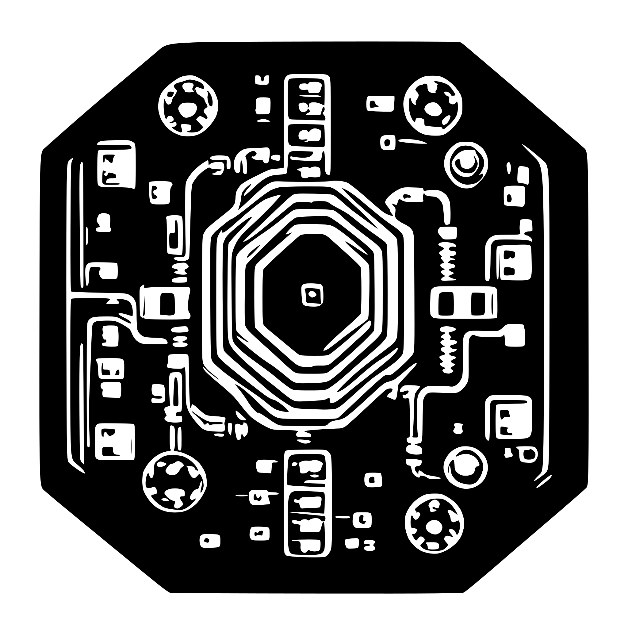 AI-generated SVG of a wire, connected system, integrated, pcb, network, chip AI-generated SVG of a wire, connected system, integrated, pcb, network, chip