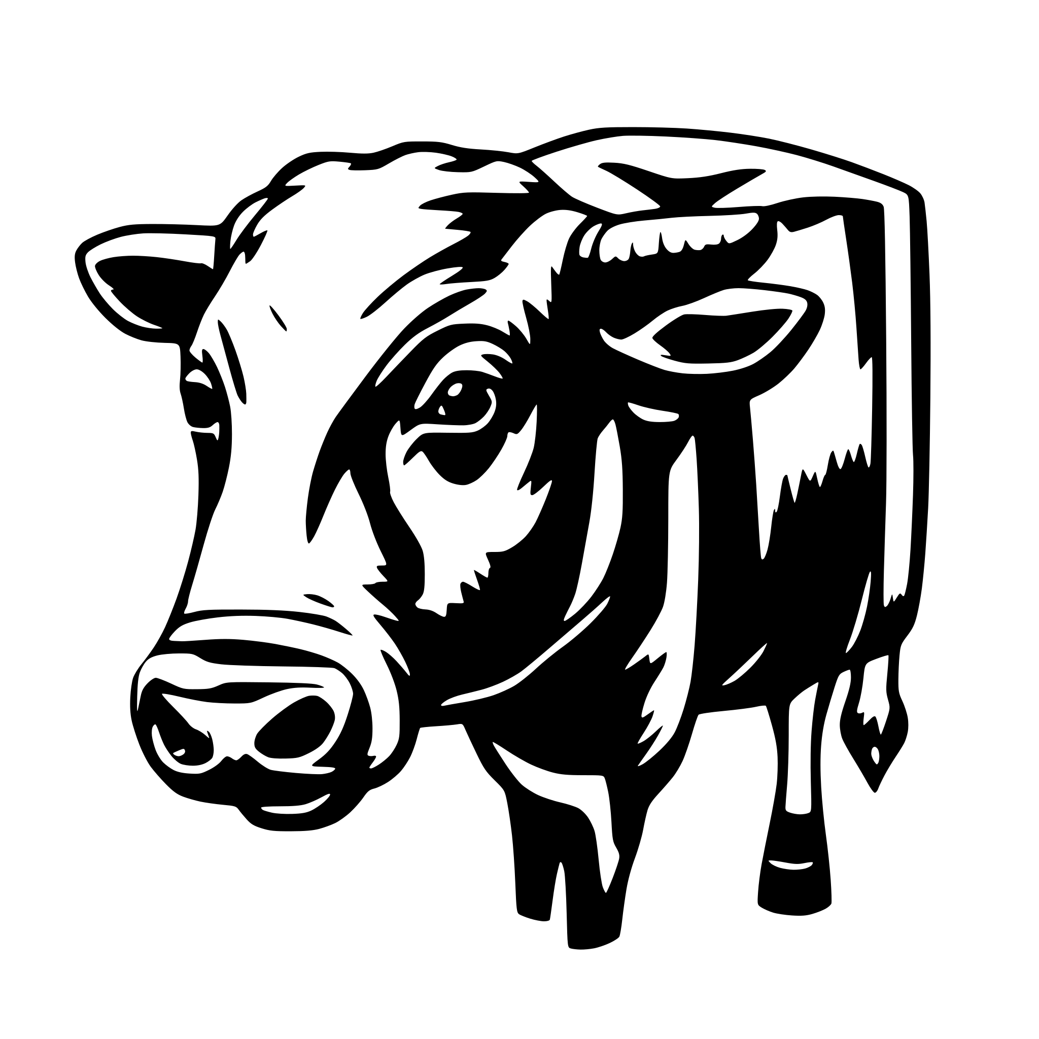 AI-generated SVG of a beef