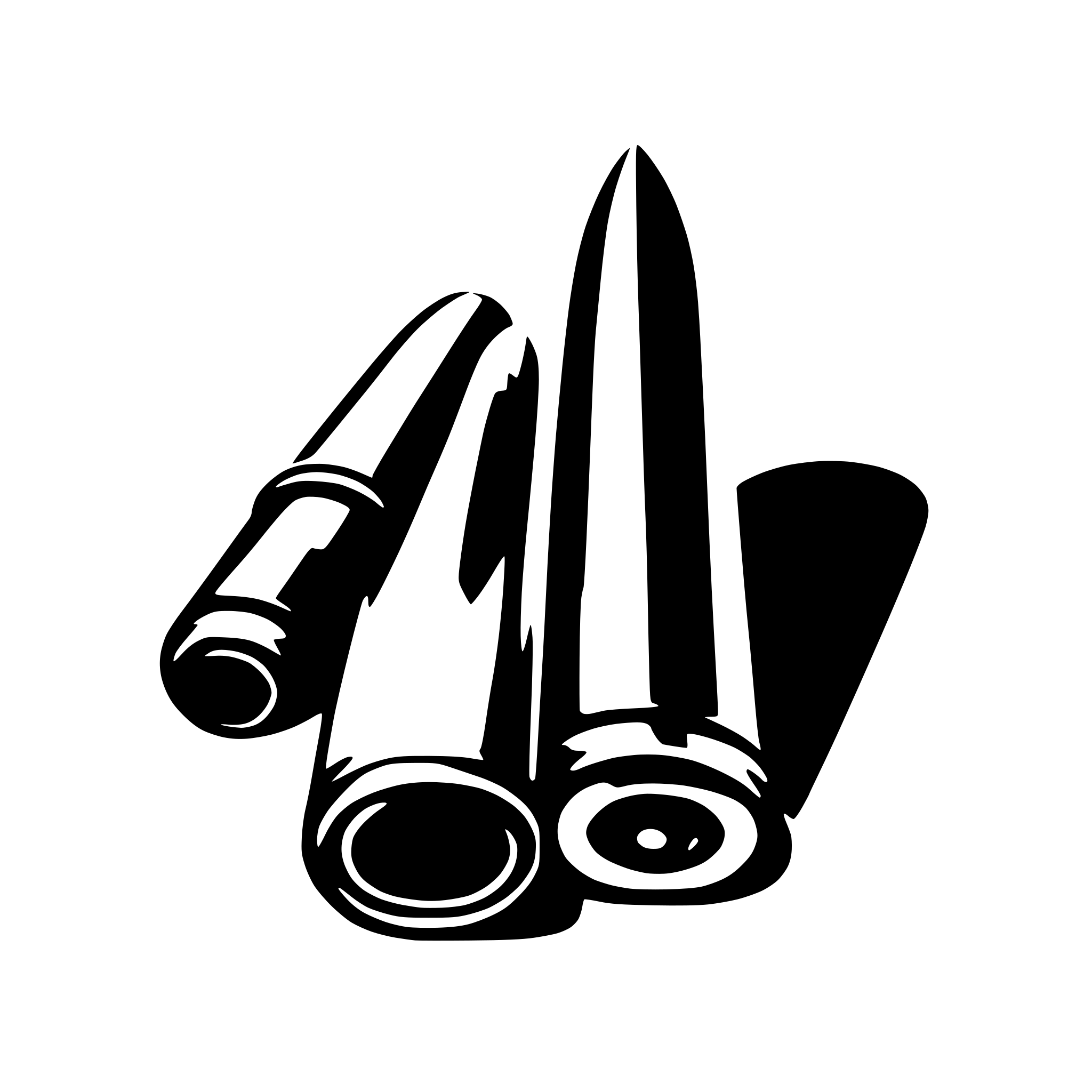 AI-generated SVG of 'rifle bullet'