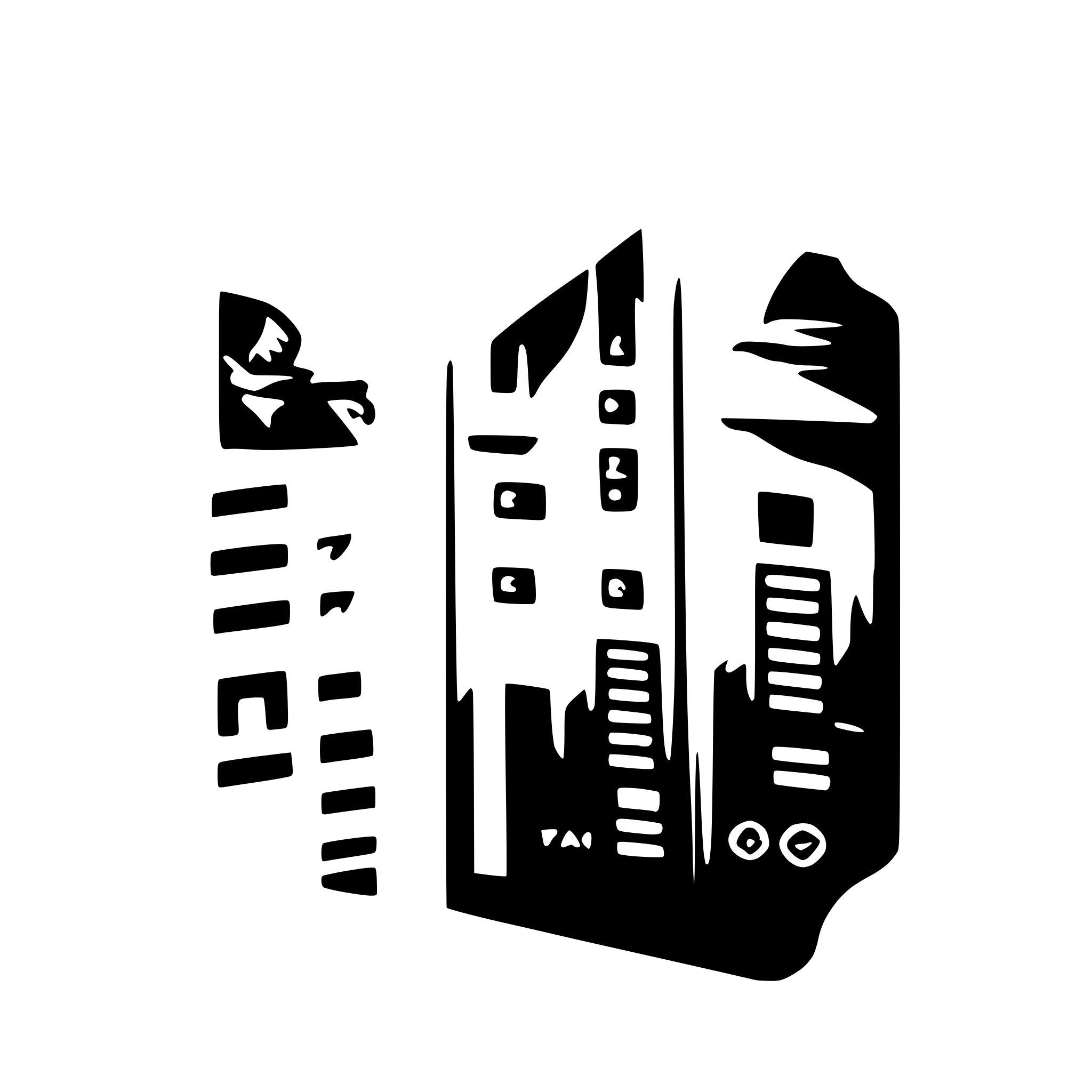 AI-generated SVG of a flight ticket