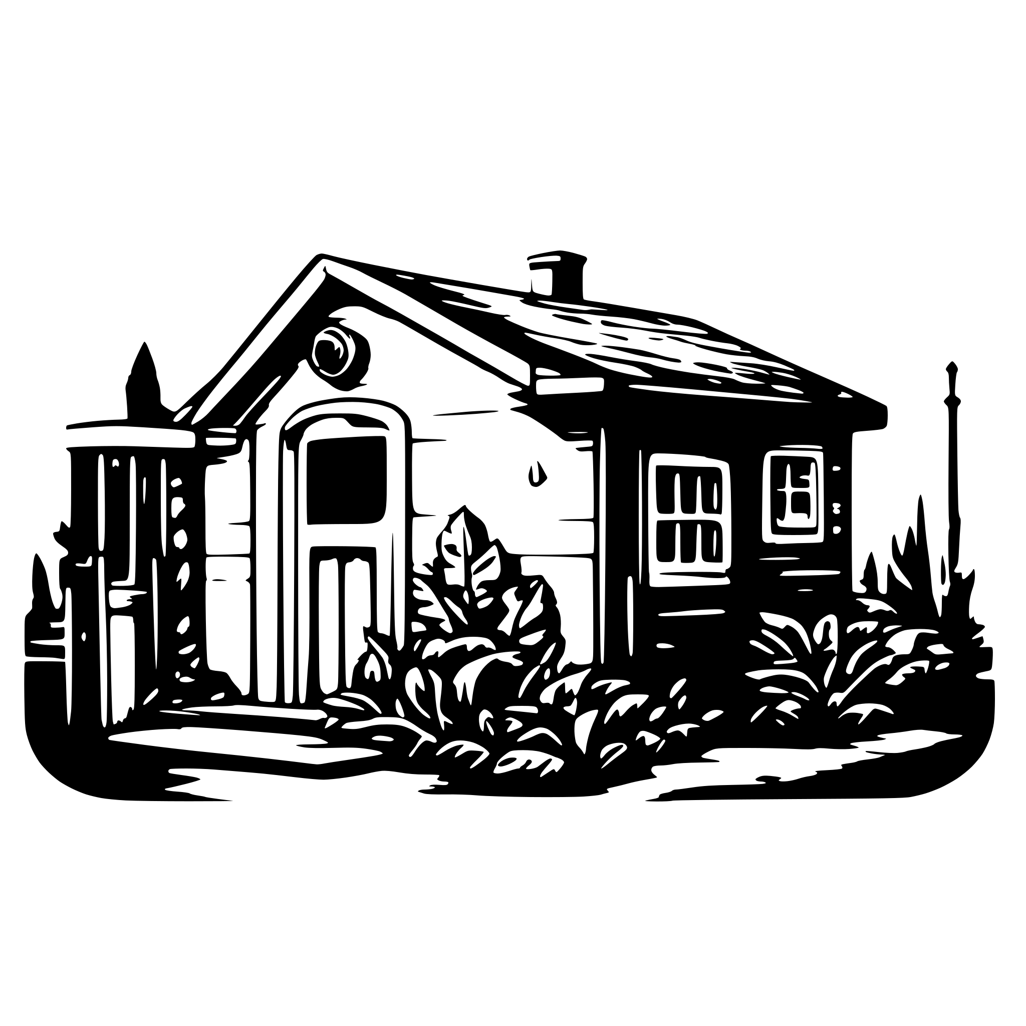 AI-generated SVG of a My Coding Shed