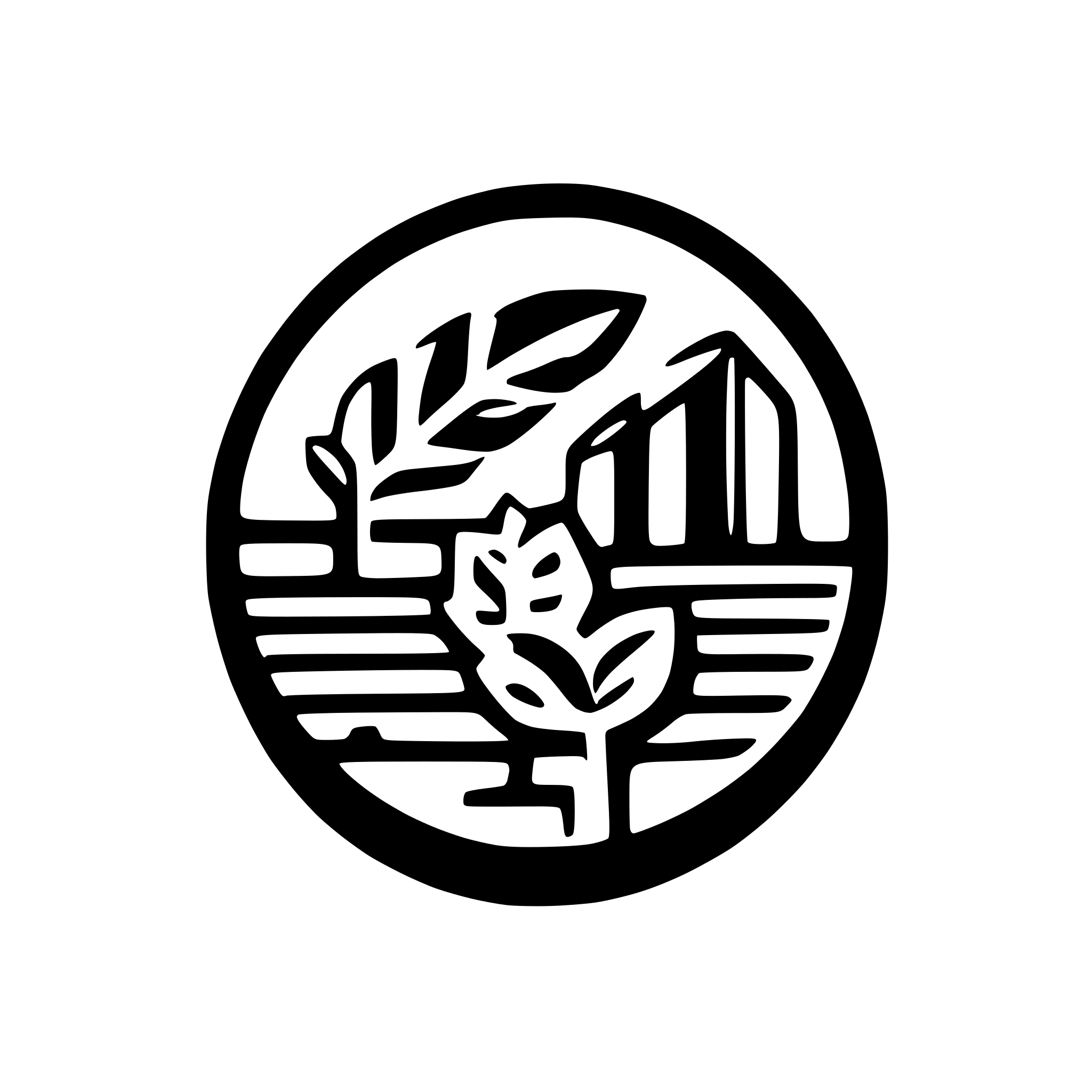 AI-generated SVG of a engeneering agriculture university logo green blue