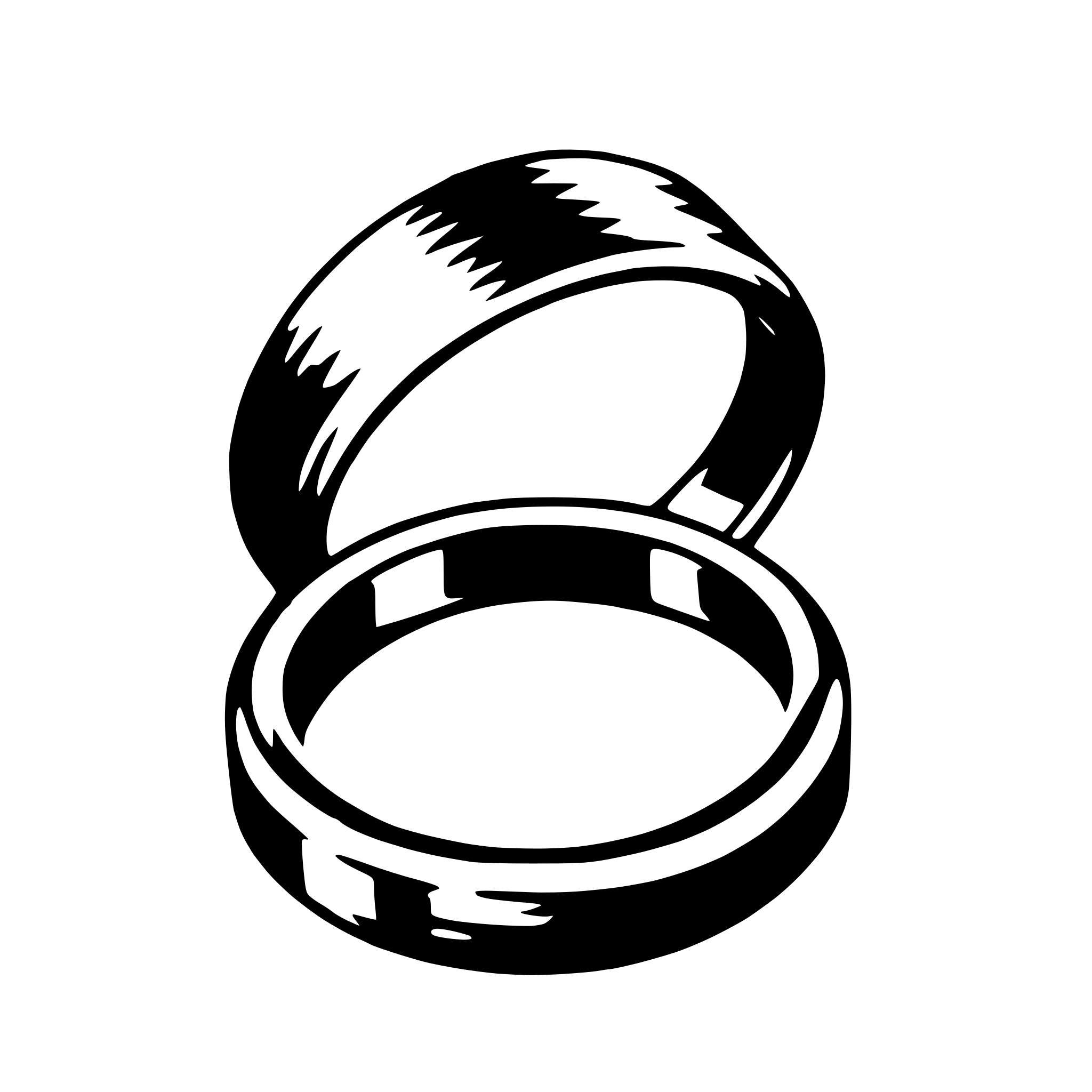 AI-generated SVG of a wedding rings