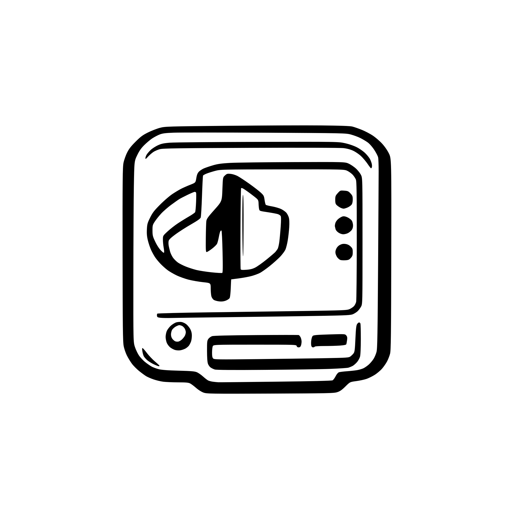 AI-generated SVG of a play button for music app