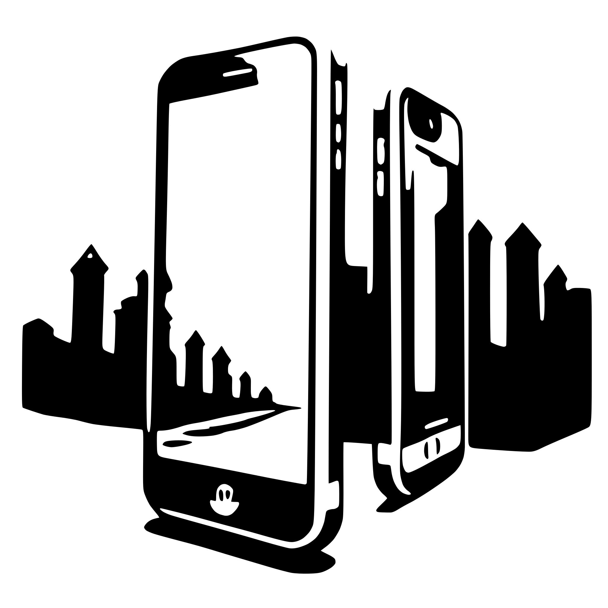 AI-generated SVG of a iPhone 16 moldure