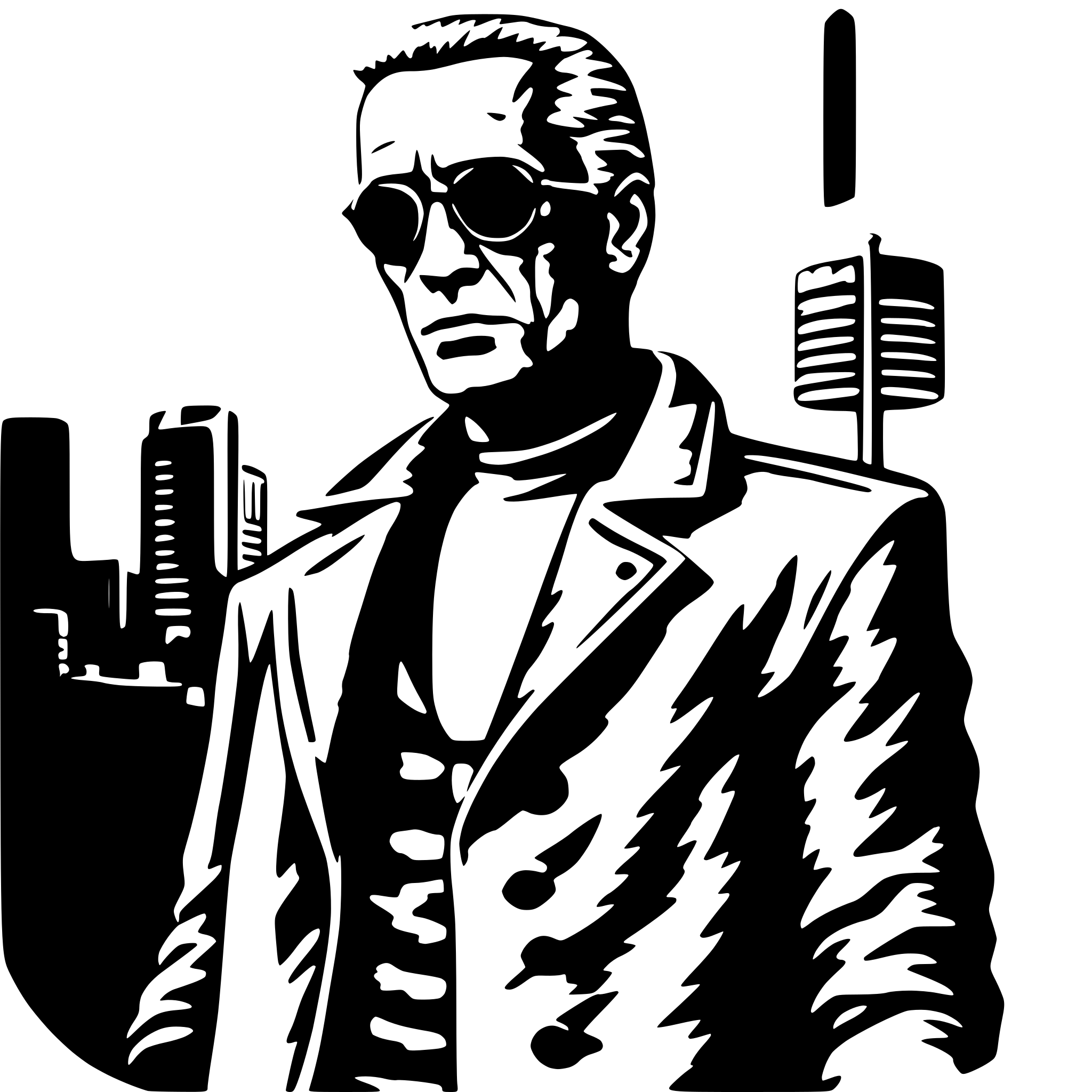 AI-generated SVG of 'Marv from Sin City'