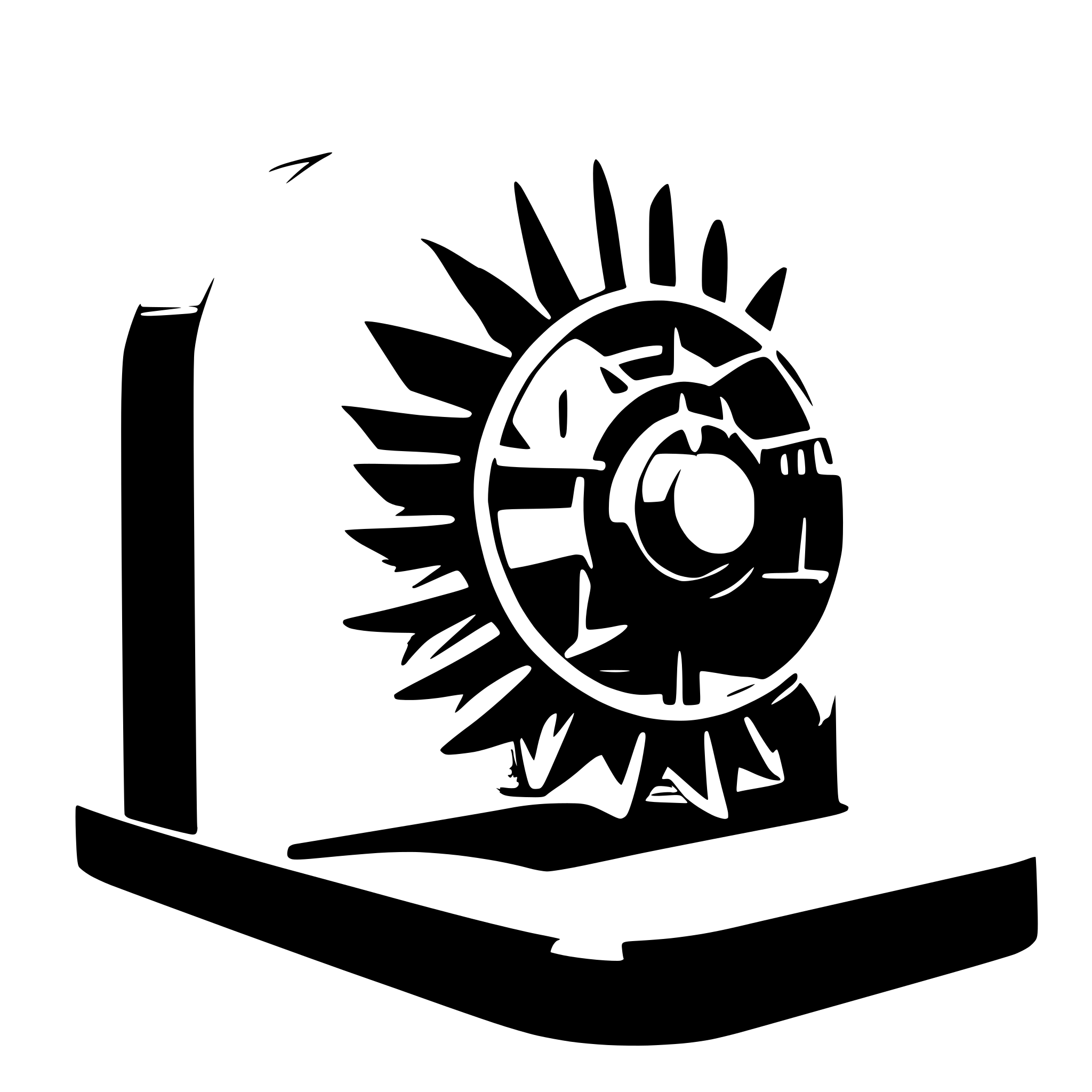 AI-generated SVG of a STUDIO 3D dELVALI PRINT 3d