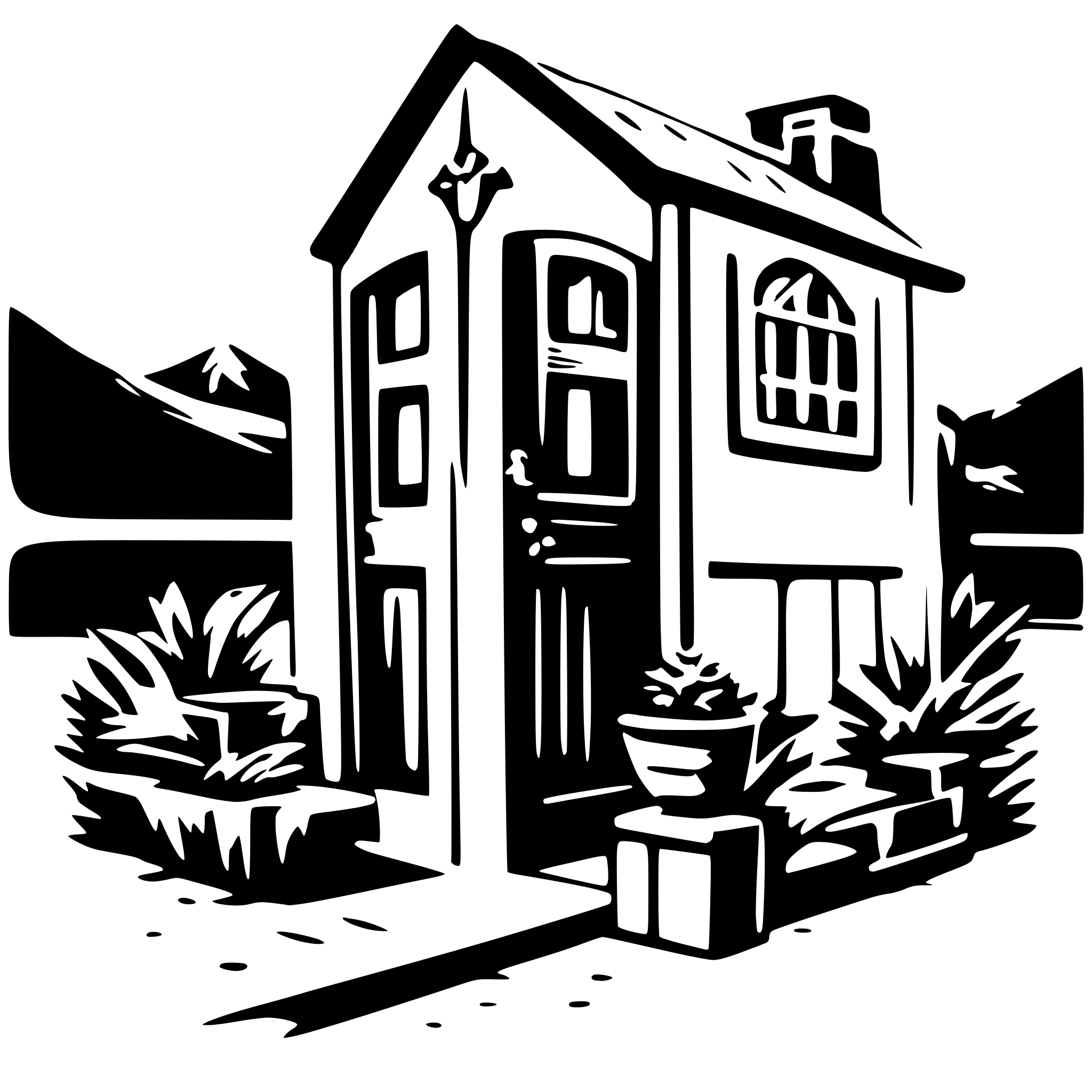 AI-generated SVG of 'Spiritfarer everdoor'