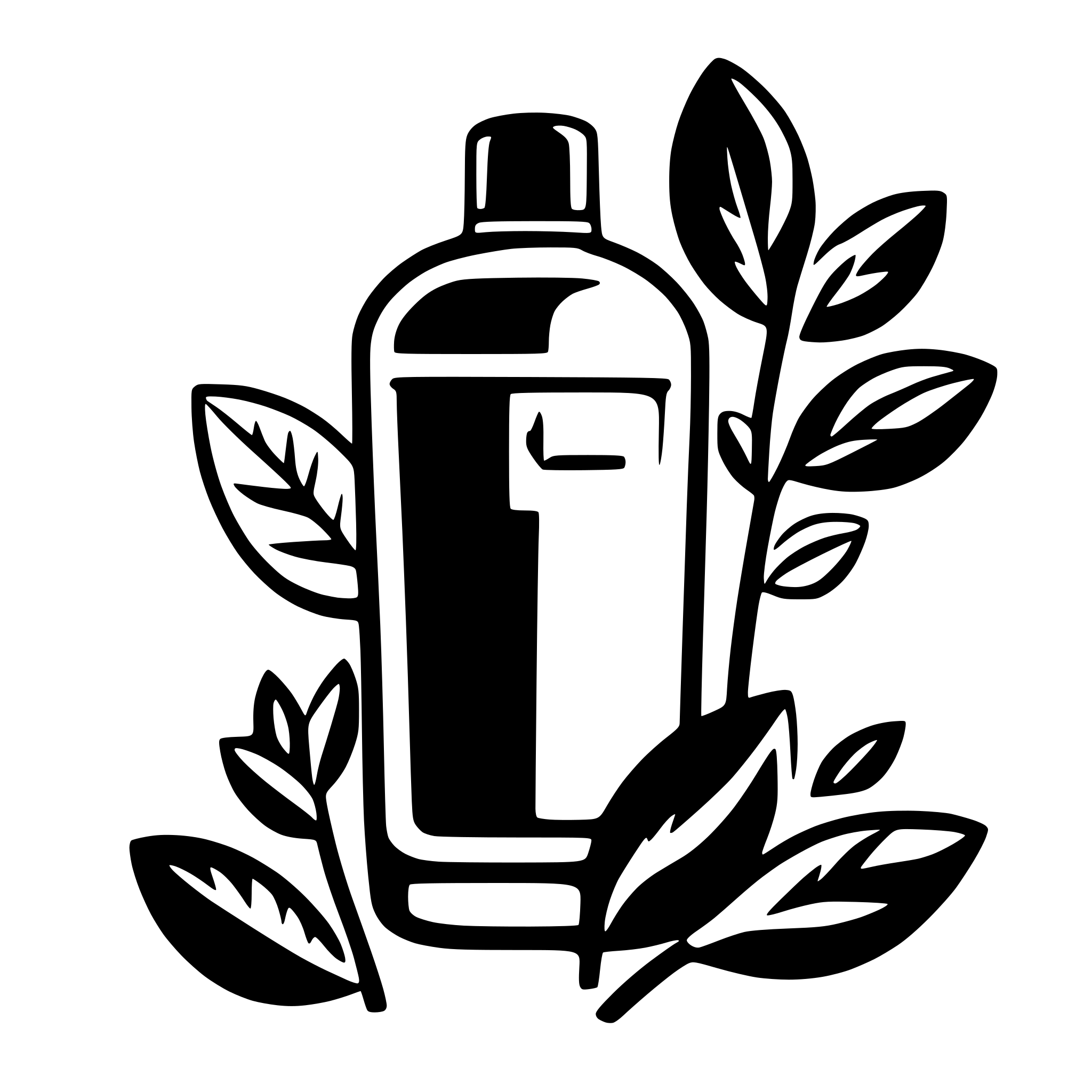 AI-generated SVG of a perfumery icon