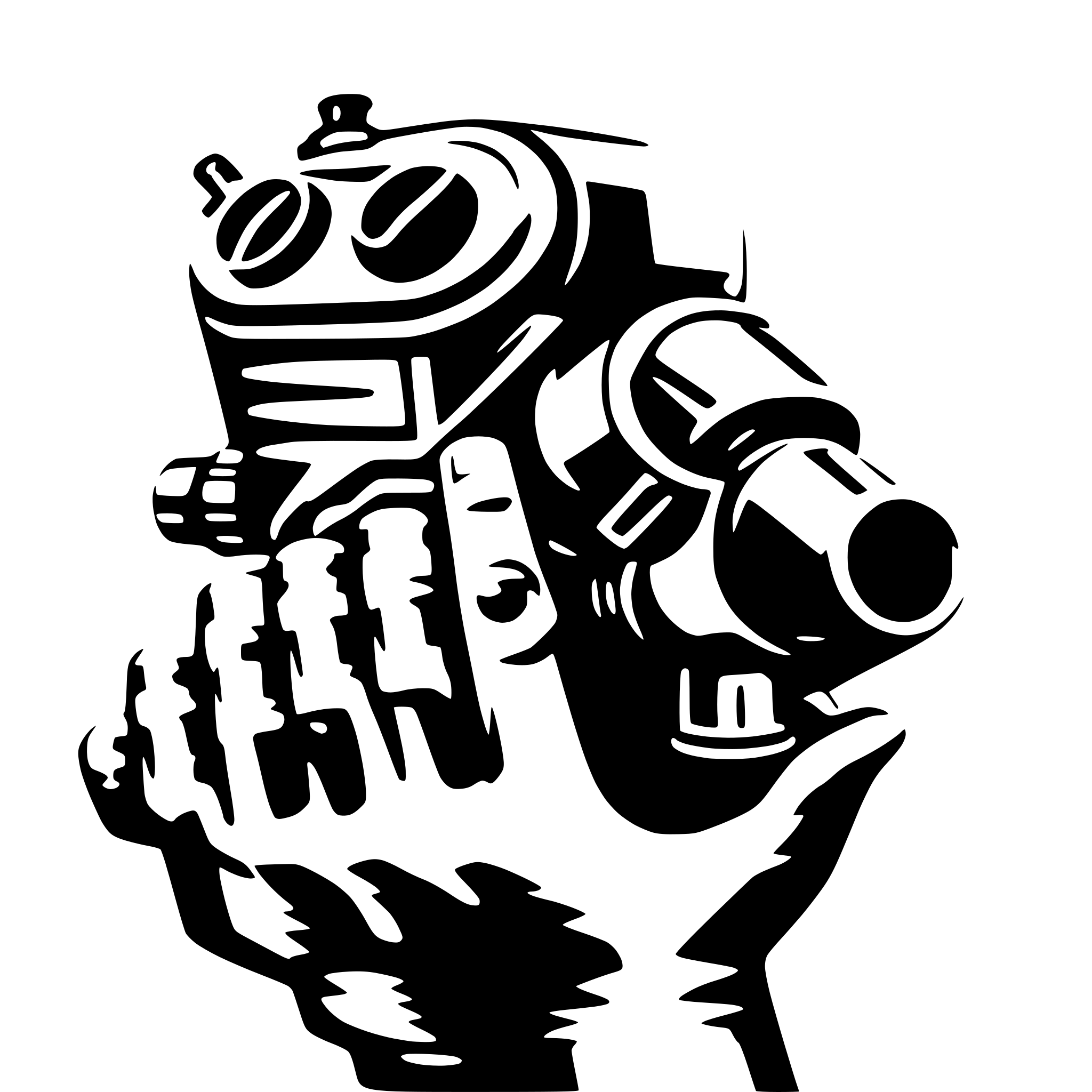 AI-generated SVG of 'A HAND HOLDING  AN ENGINE'