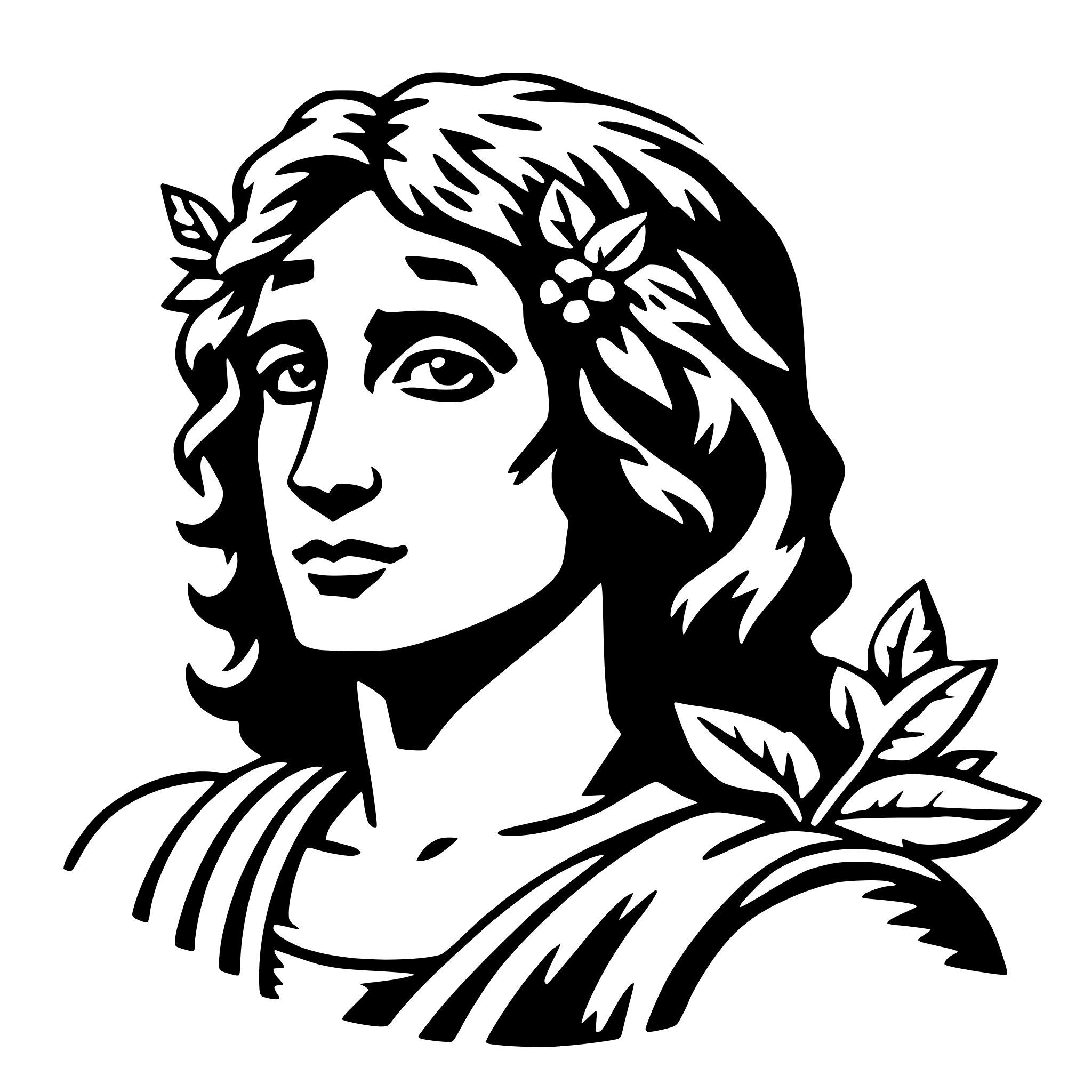 AI-generated SVG of 'dionysus'