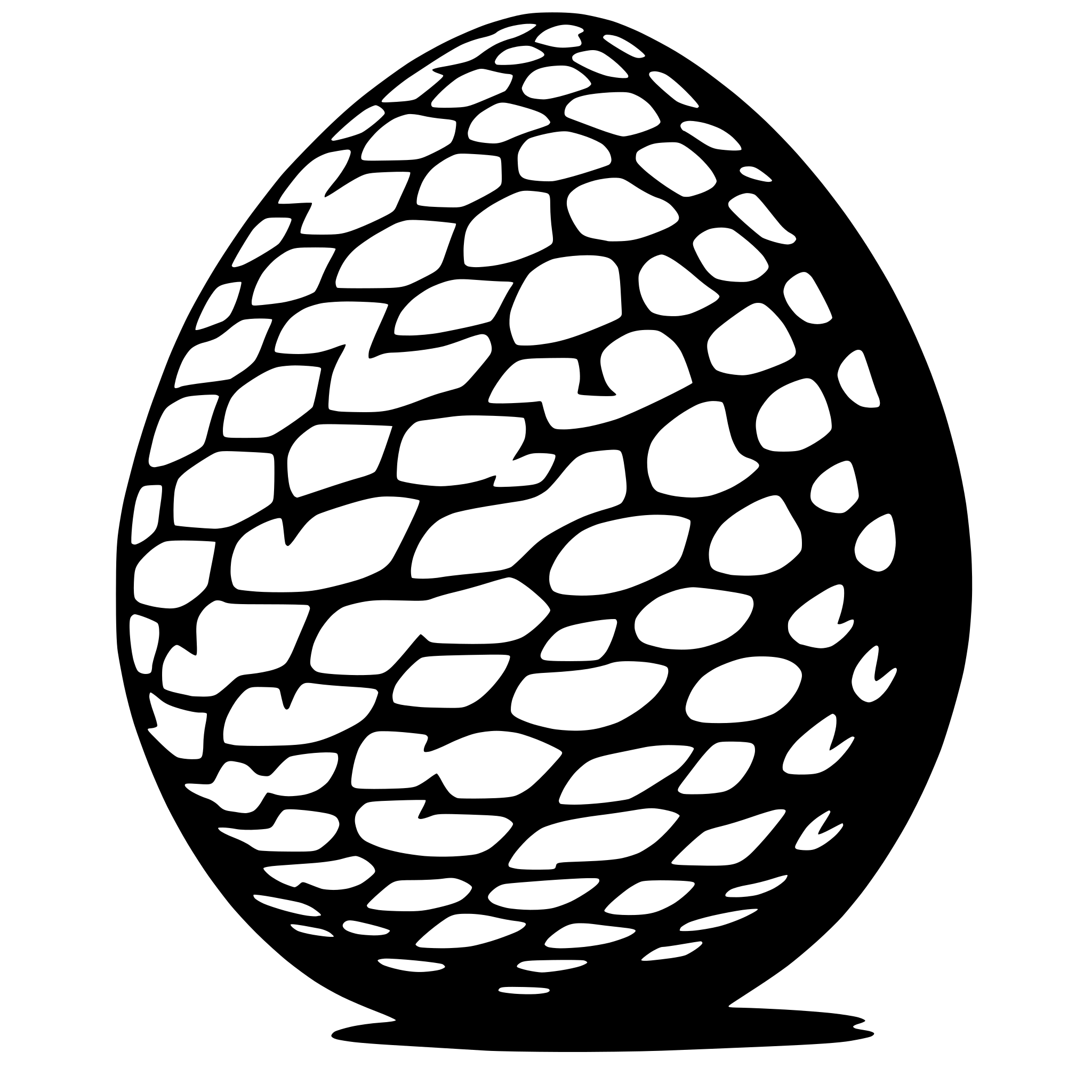AI-generated SVG of 'dragon egg'