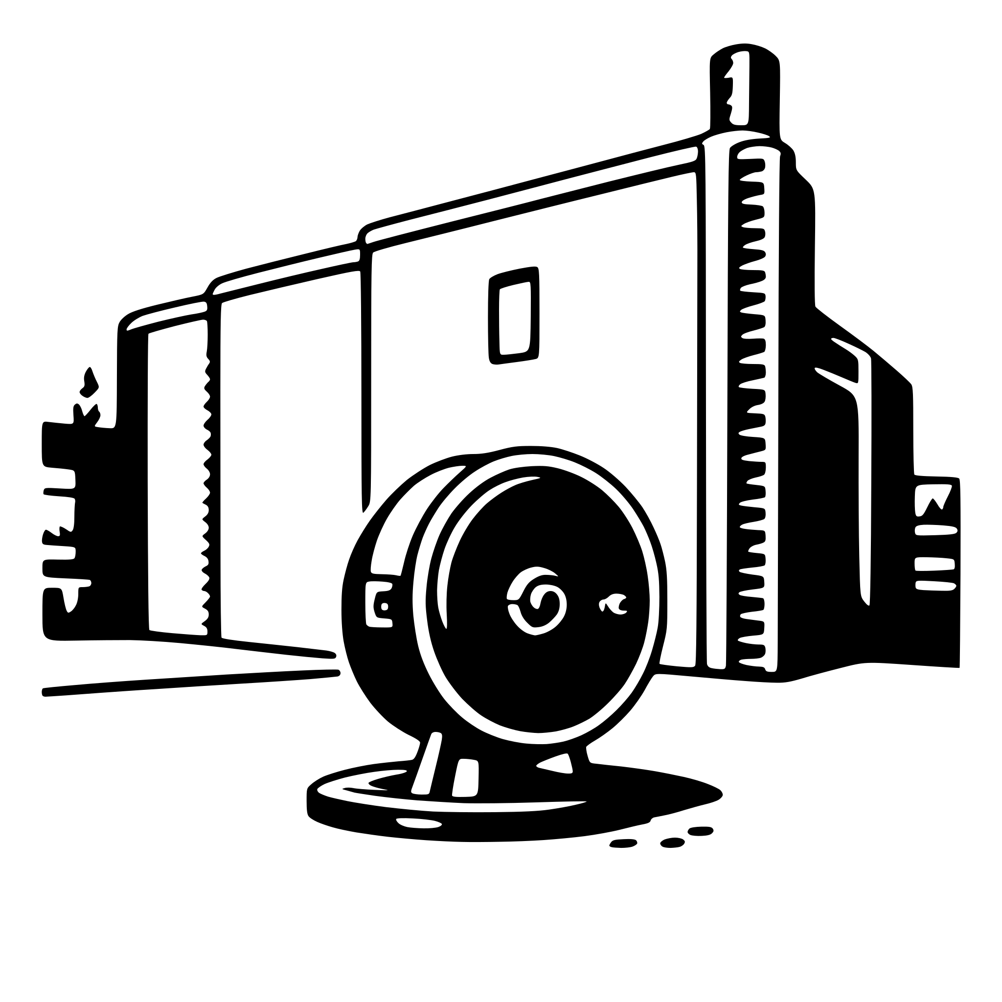 AI-generated SVG of a manhole