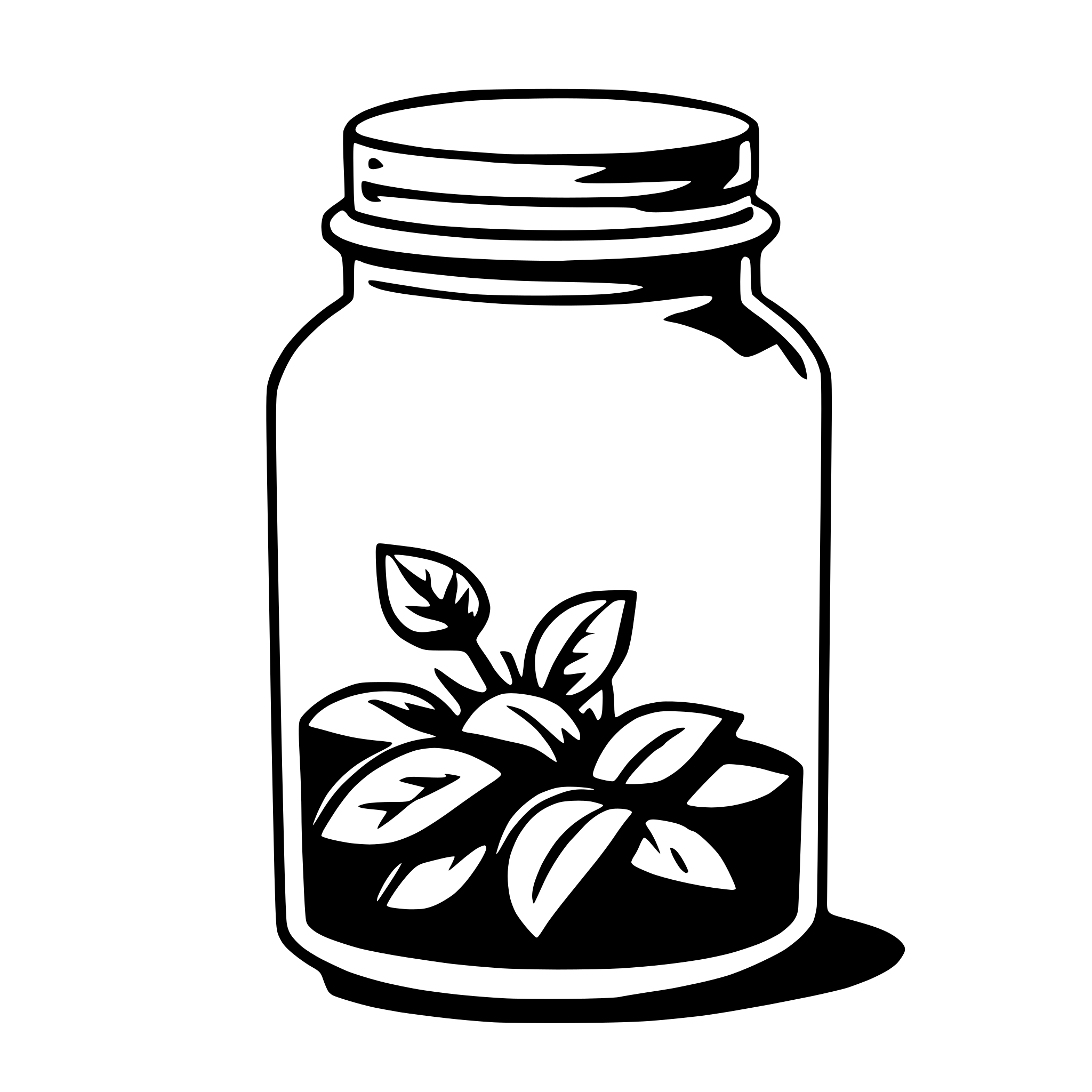 AI-generated SVG of 'jar'