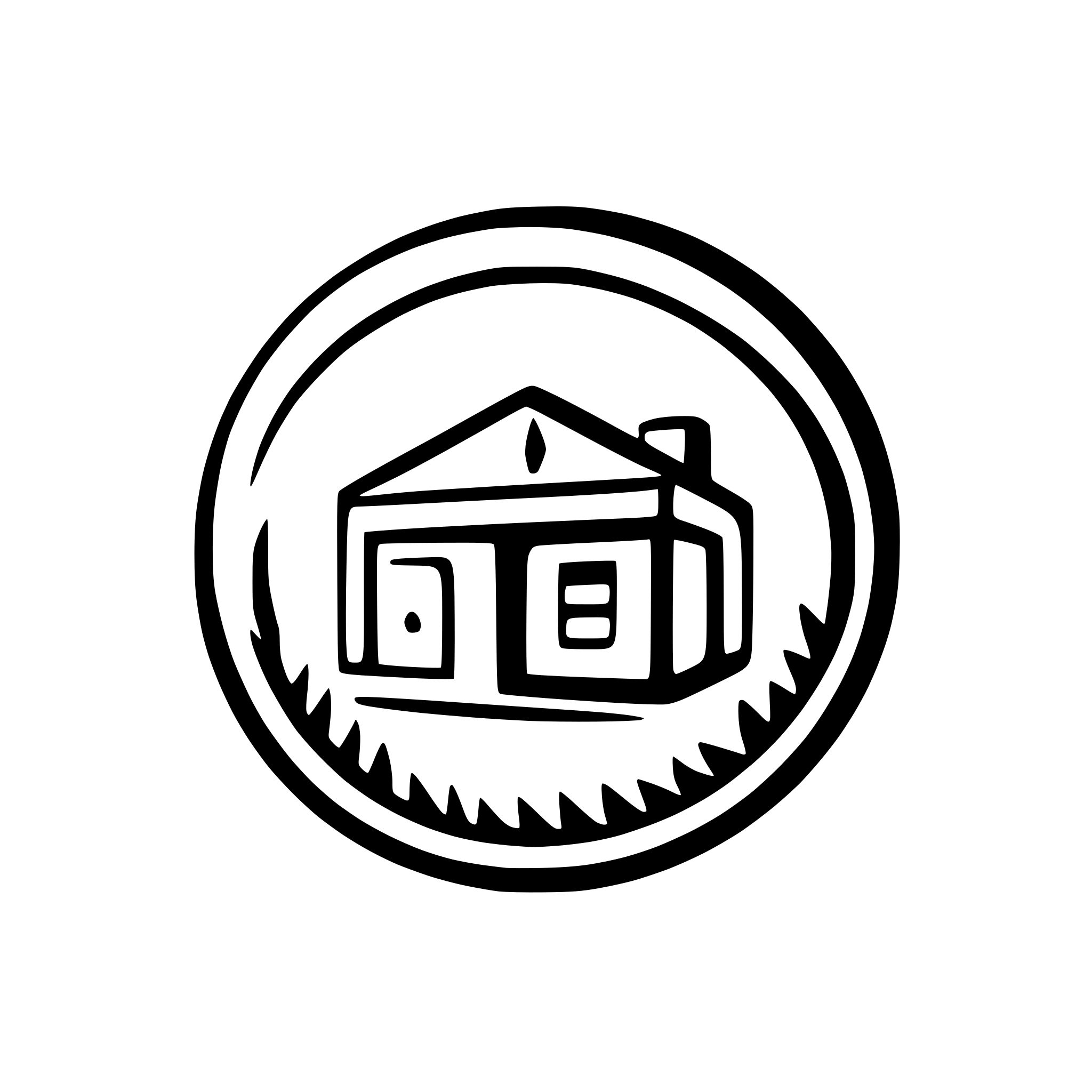 AI-generated SVG of a garage logo brand
