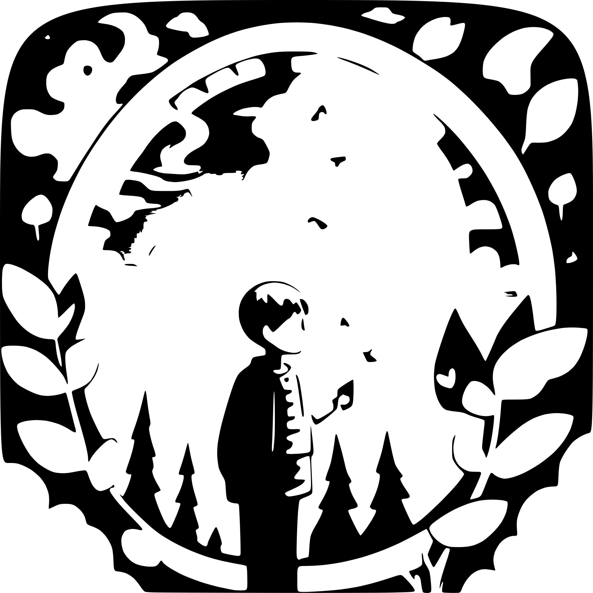 AI-generated SVG of a Boy who misses his grandfather who passed away and it is looking him frome the sky