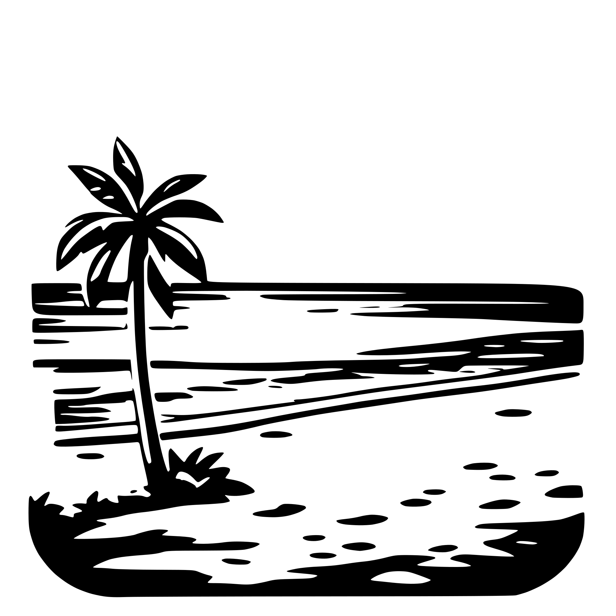 AI-generated SVG of 'sunny beach'
