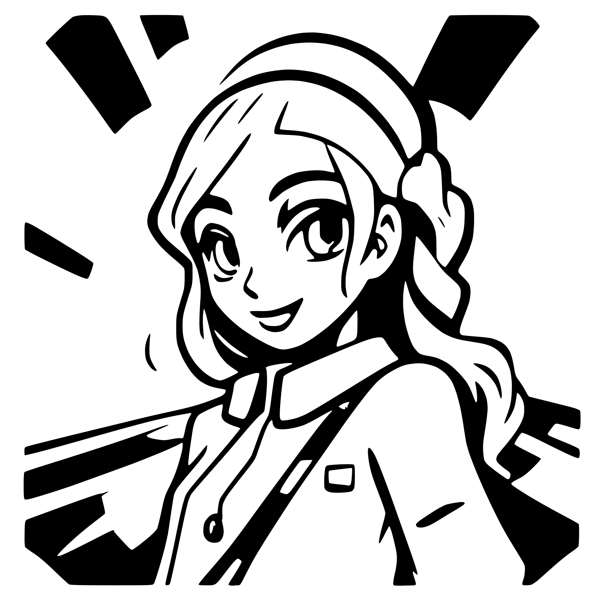 AI-generated SVG of 'cartoonish railorad disappering'