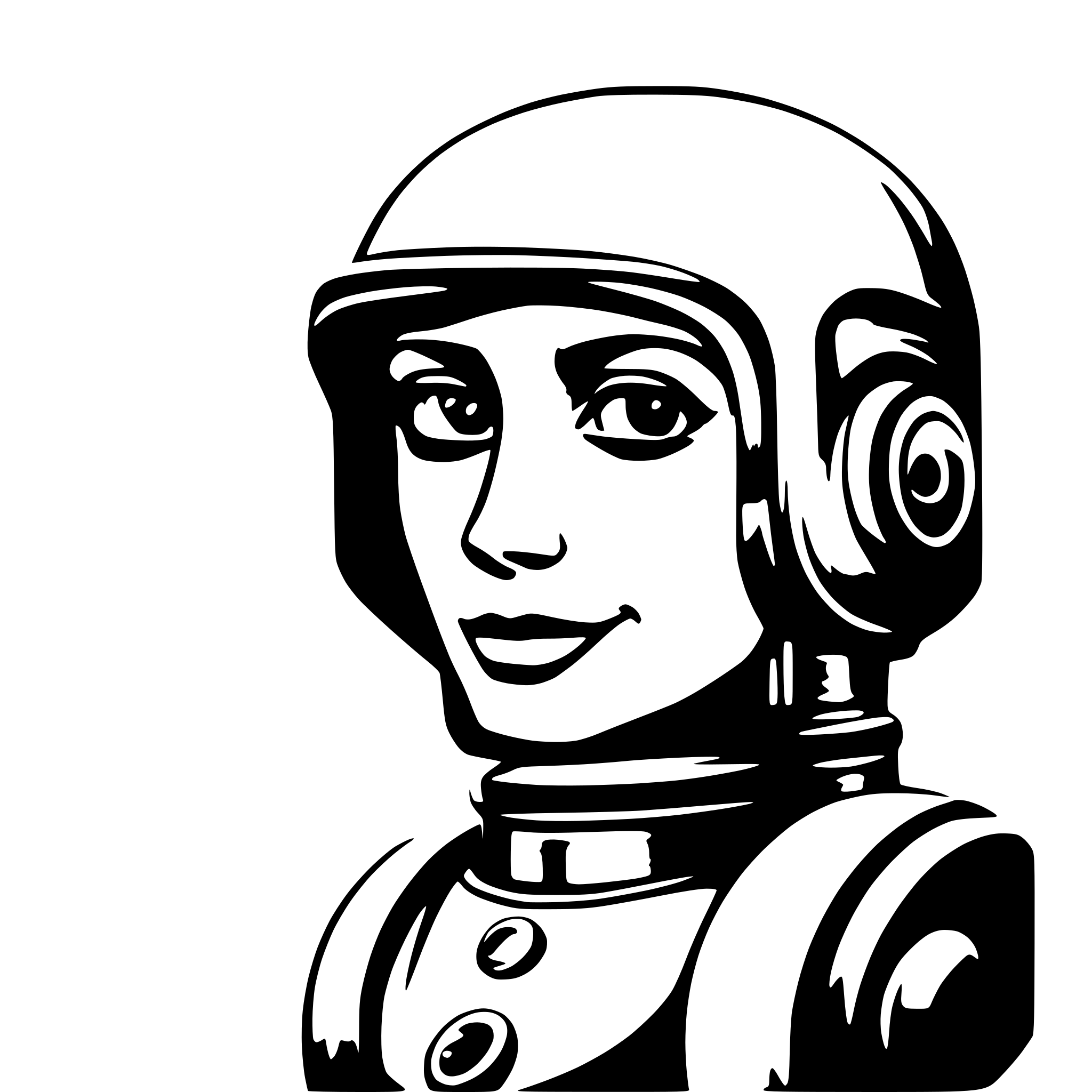 AI-generated SVG of 'chartbot avatar image omantel theme'