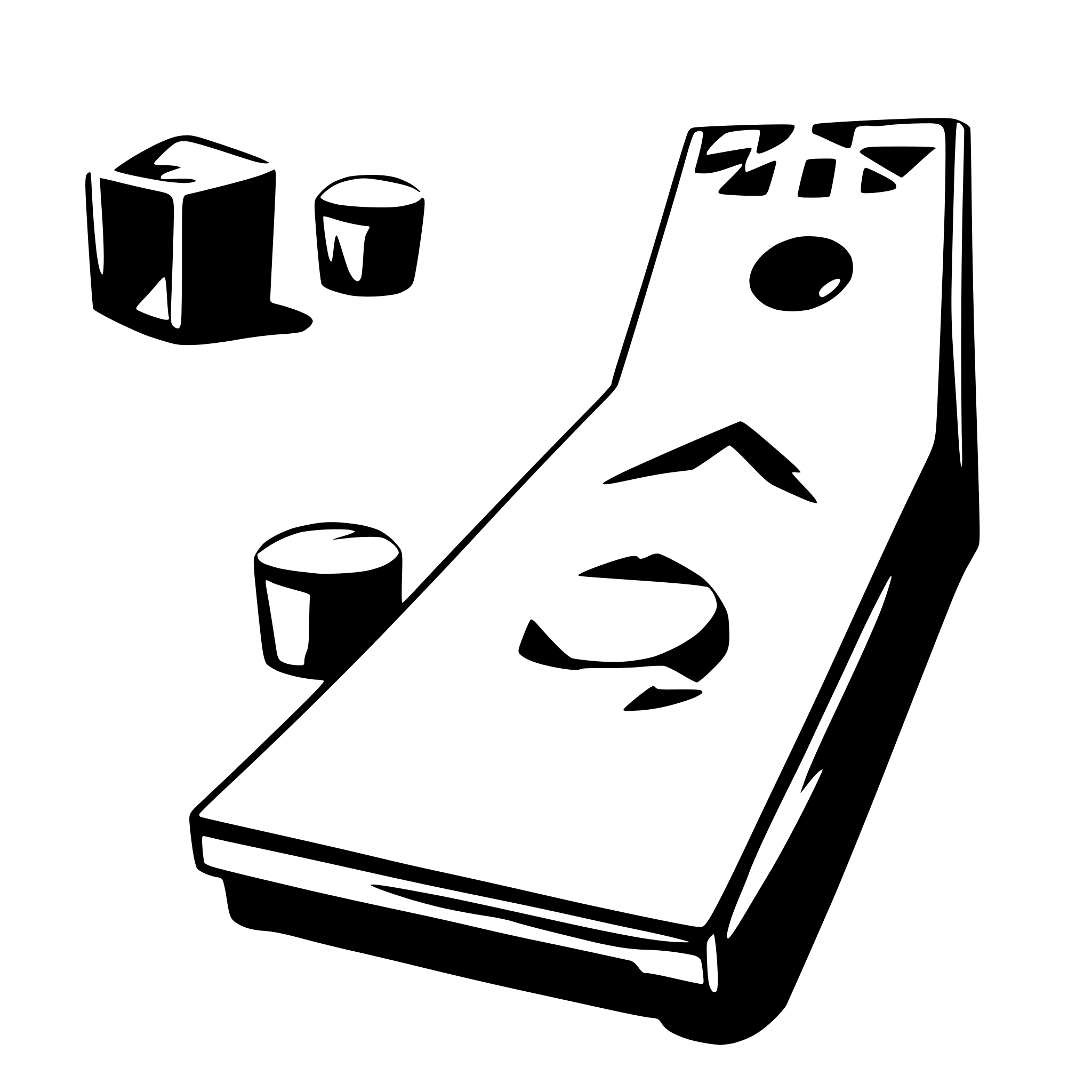 AI-generated SVG of 'cornhole game'