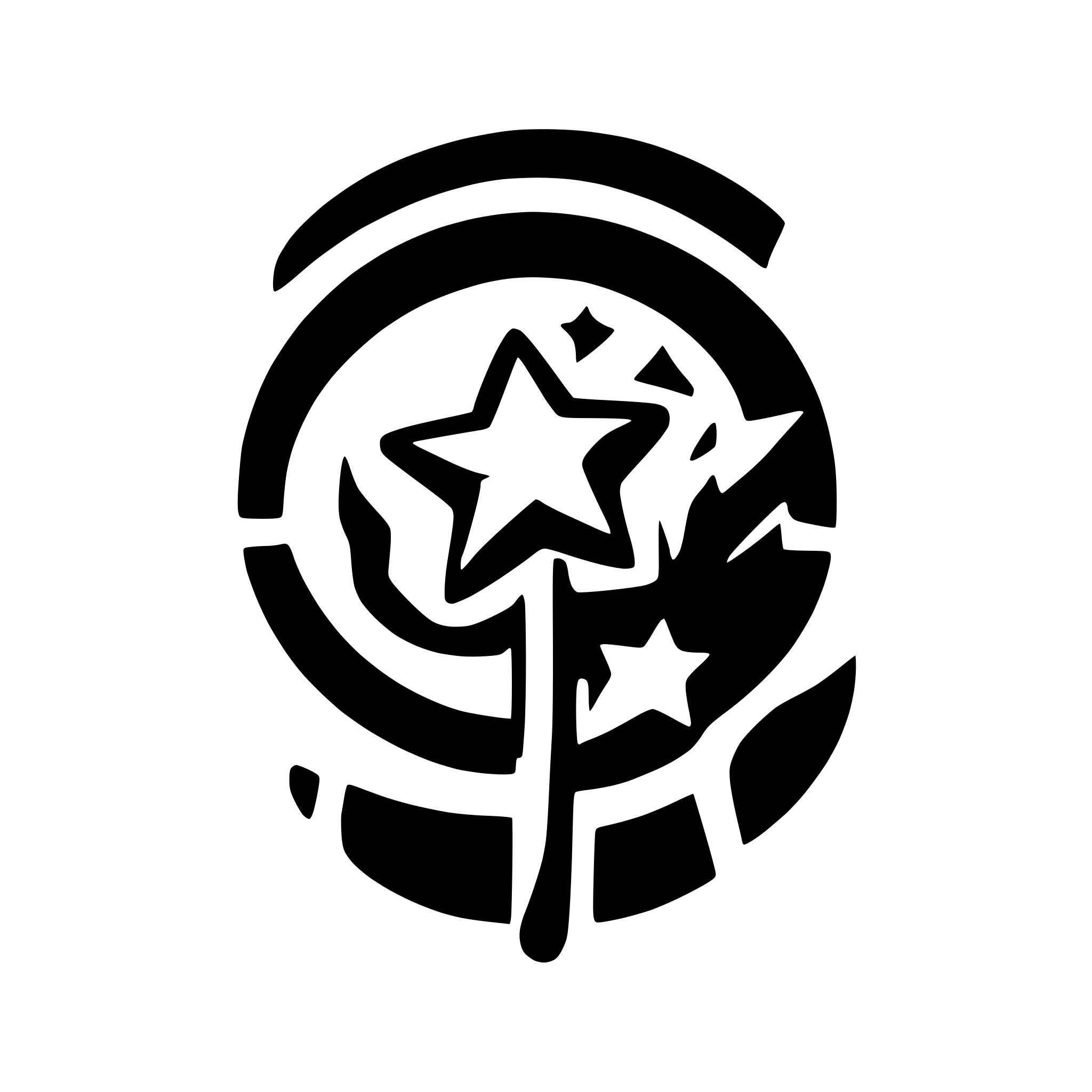 AI-generated SVG of a Shooting star