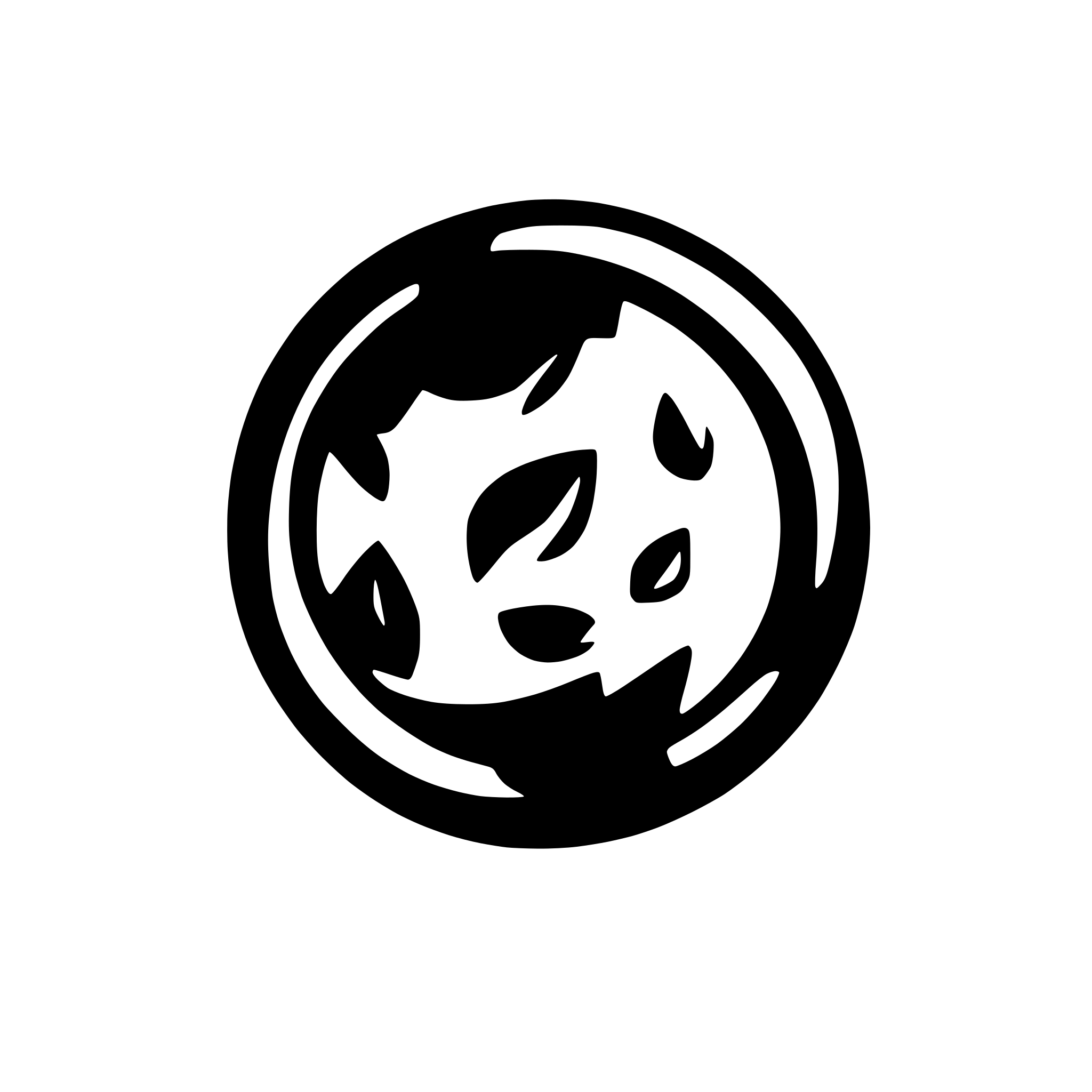 AI-generated SVG of a icon flat symbol download