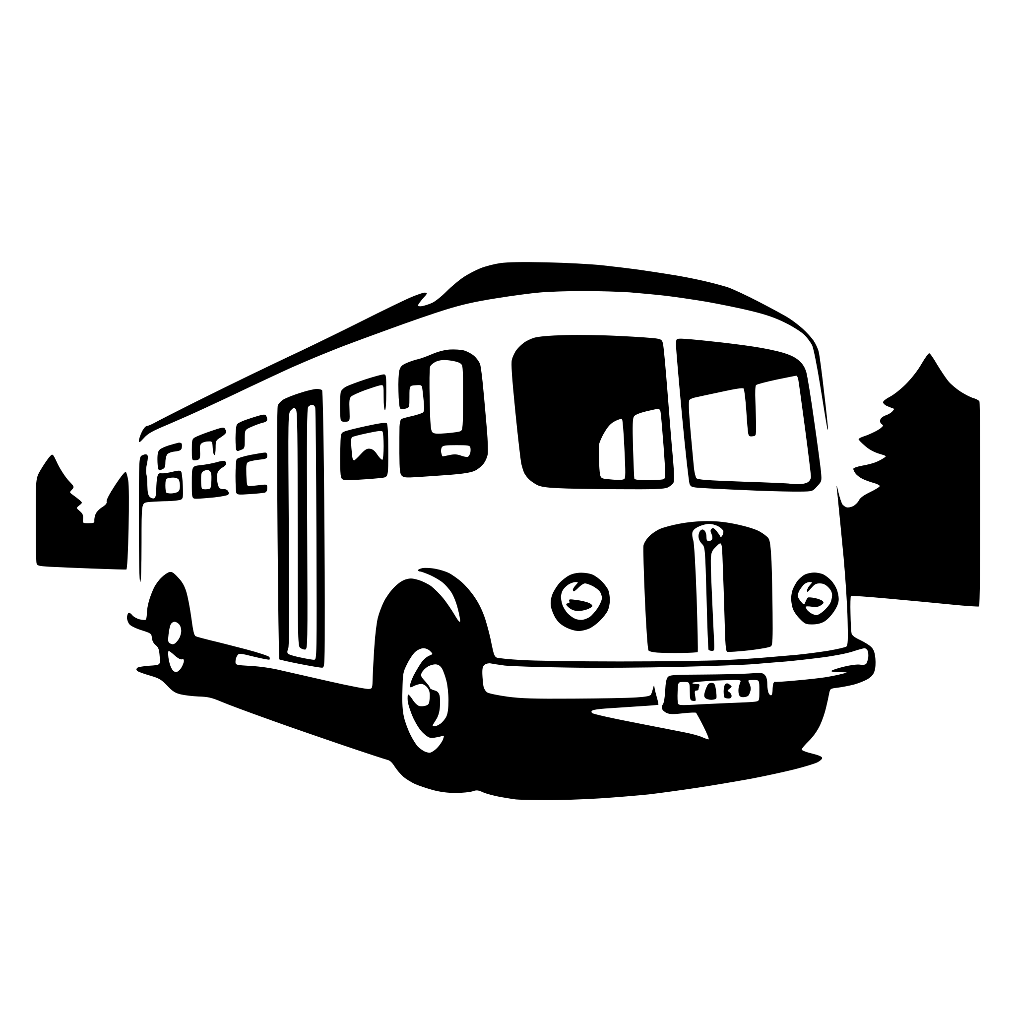 AI-generated SVG of 'bus'