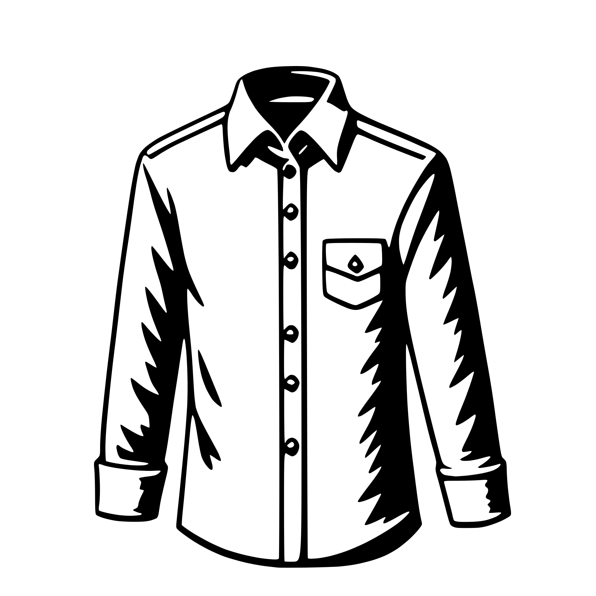 AI-generated SVG of 'shirt'
