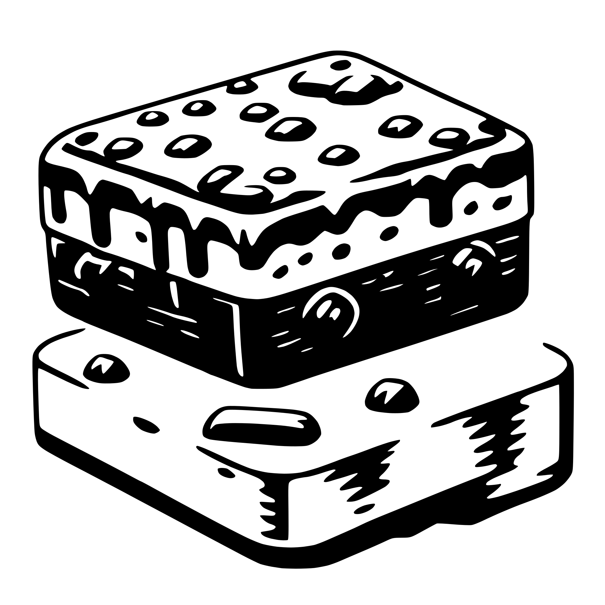 AI-generated SVG of 'brownie'