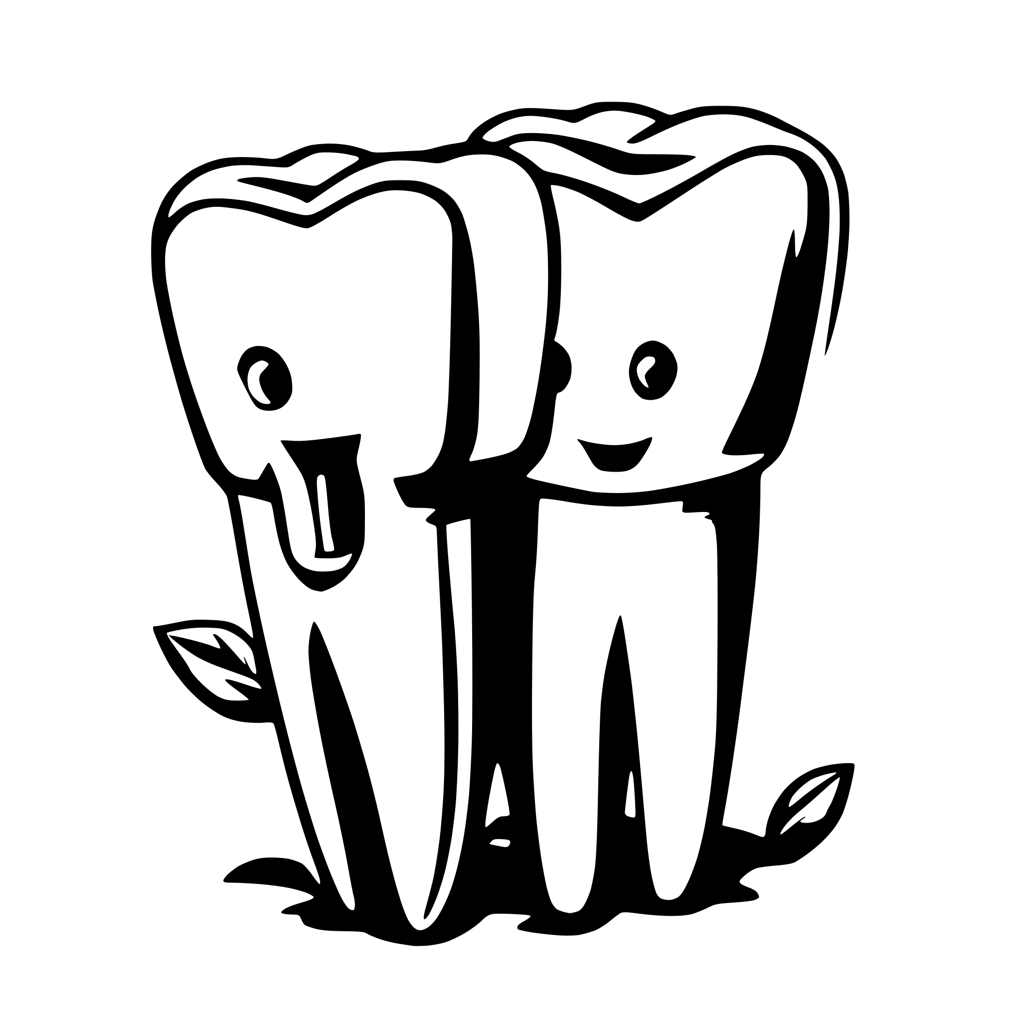 AI-generated SVG of 'Tooth Buds'
