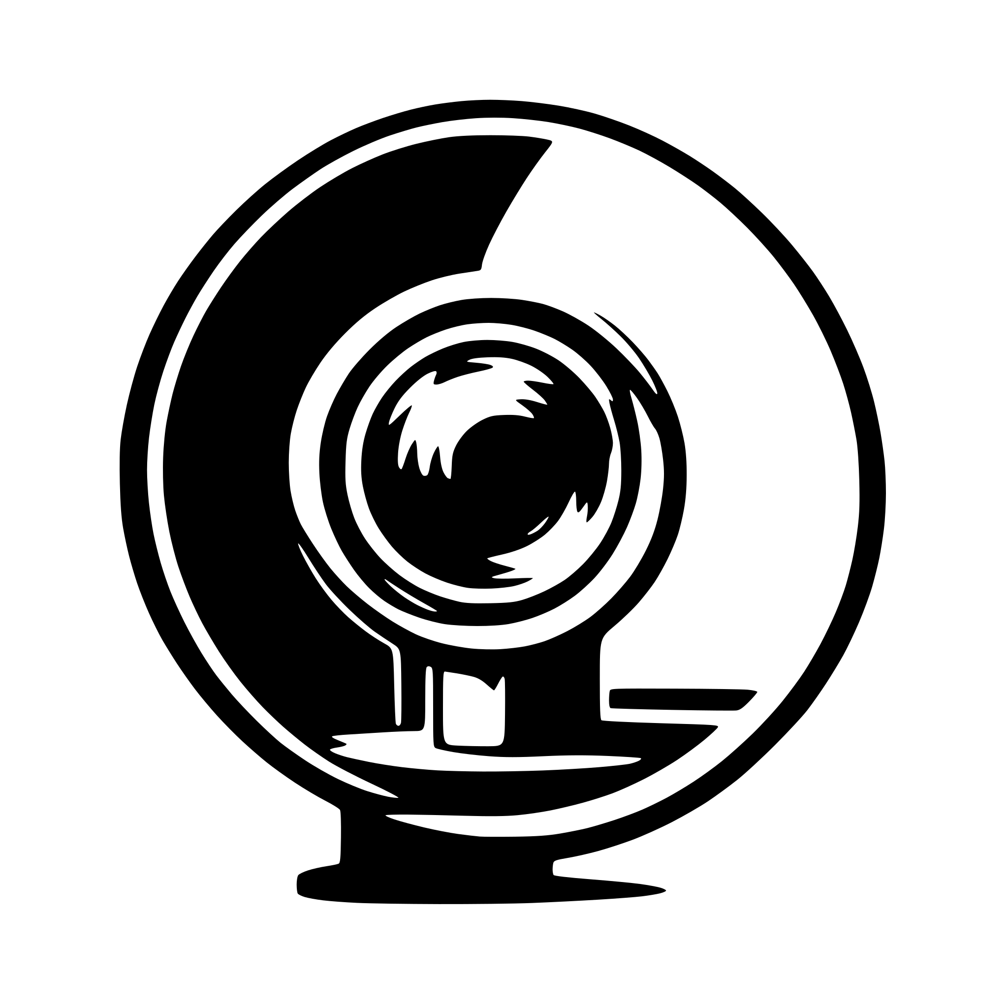 AI-generated SVG of 'A 2d logo, minimalistic, lens, simple'