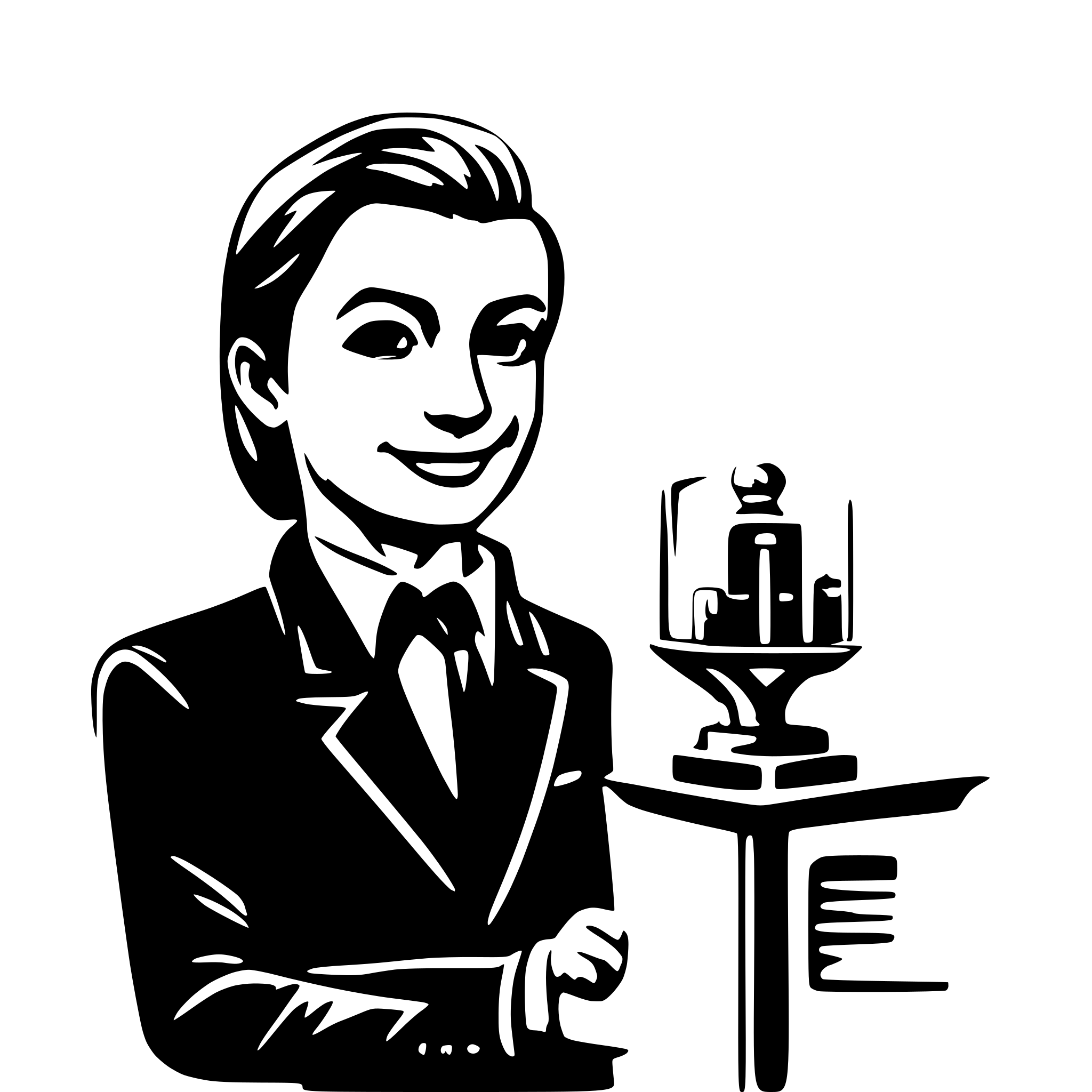 AI-generated SVG of a entrepreneur website named EntreNet