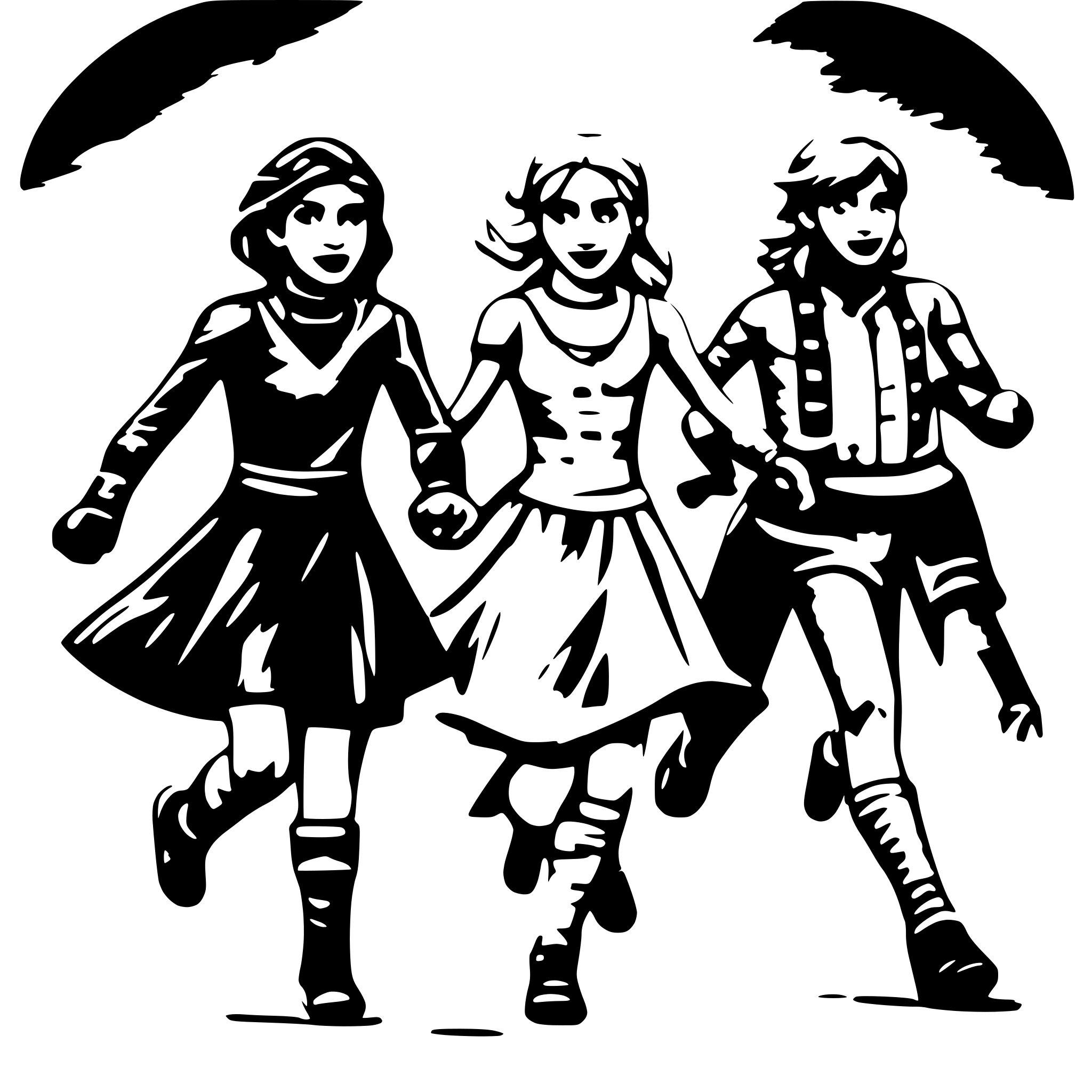 AI-generated SVG of 'a graphical design for a relay runing race (4 people: 1 girl 3 men) named the frozen round'
