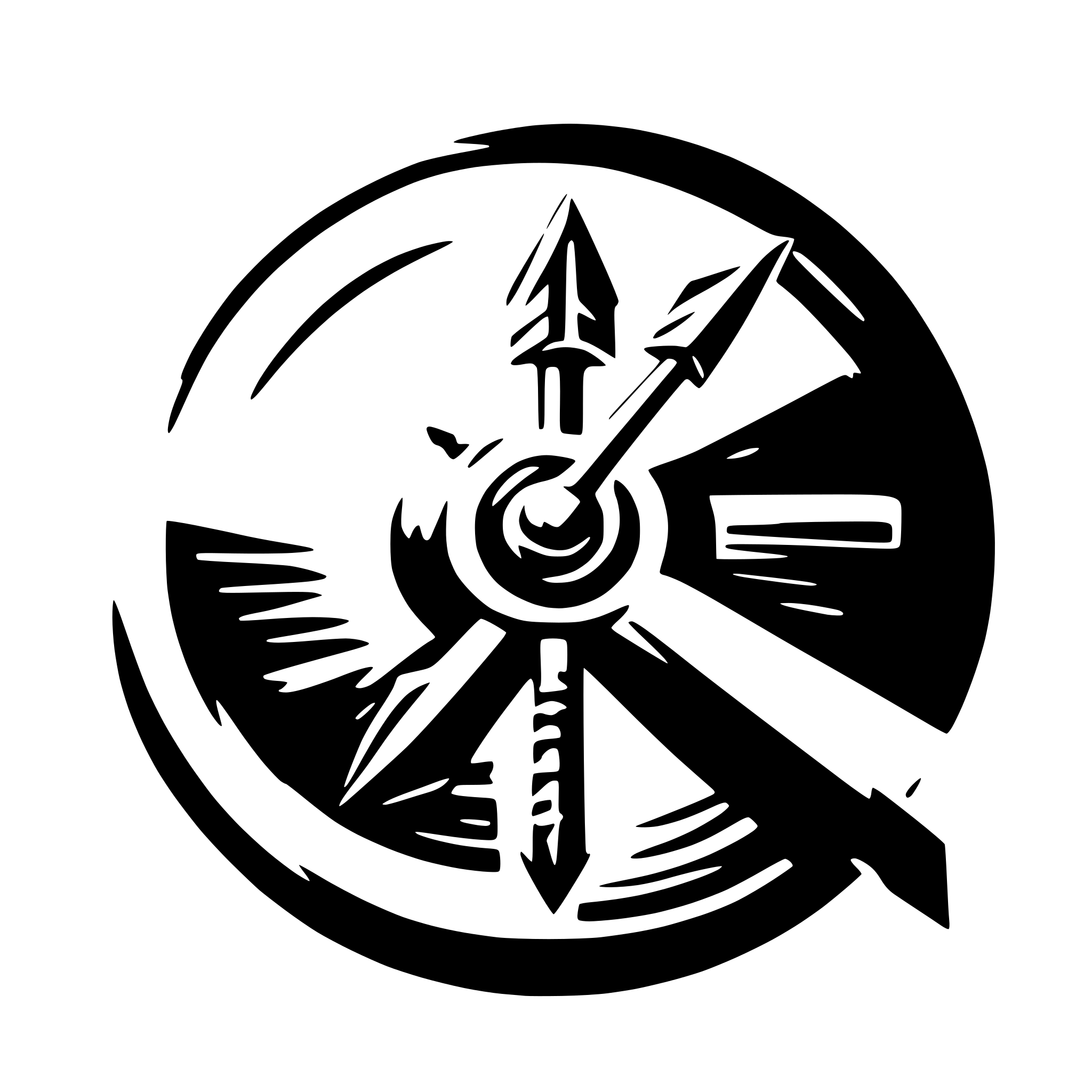 AI-generated SVG of a arrow hit circles