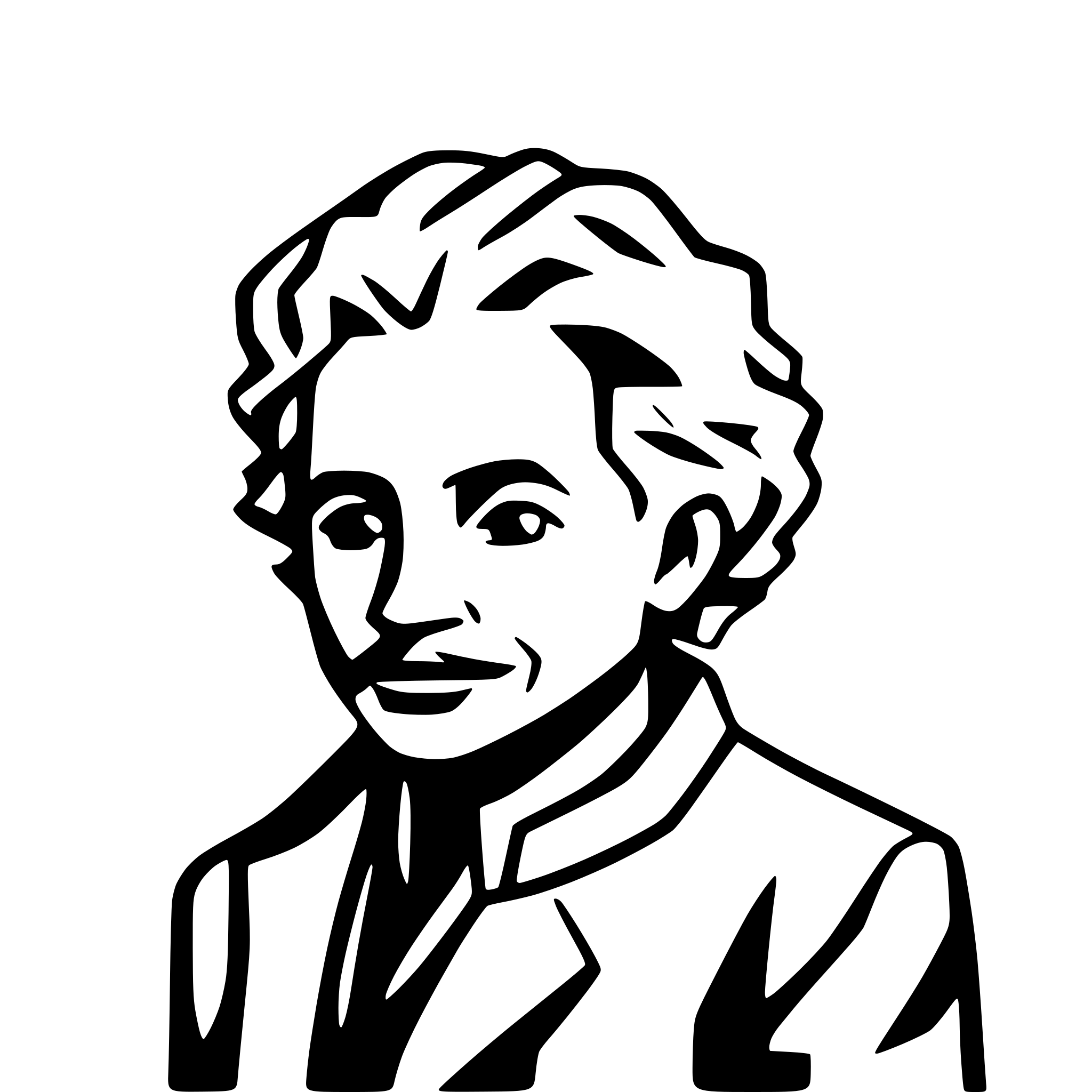AI-generated SVG of 'Albert Einstein'