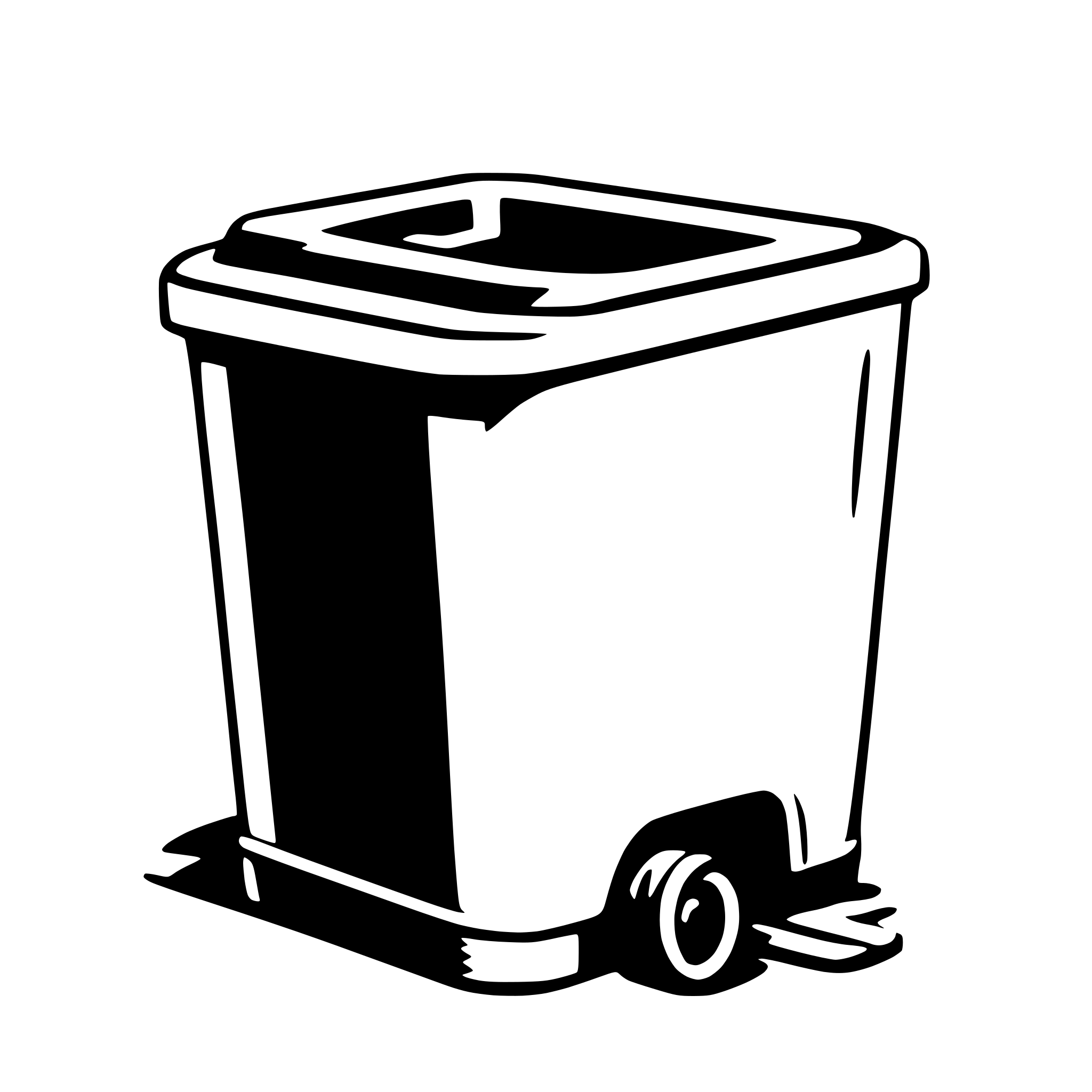 AI-generated SVG of 'waste container'