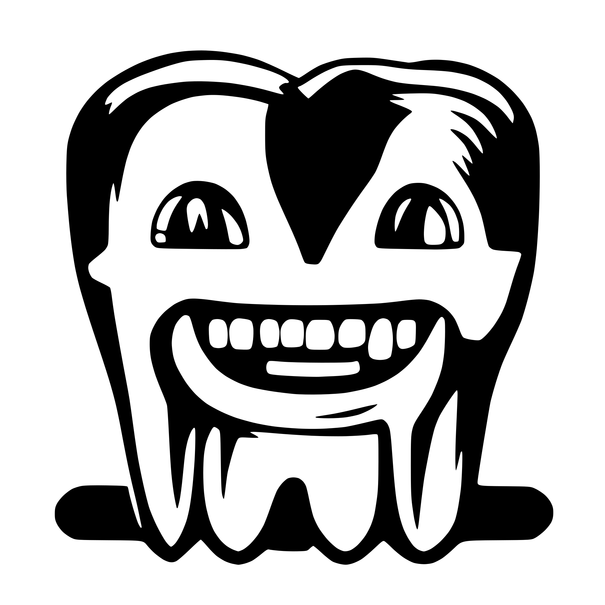 AI-generated SVG of 'dental chart'