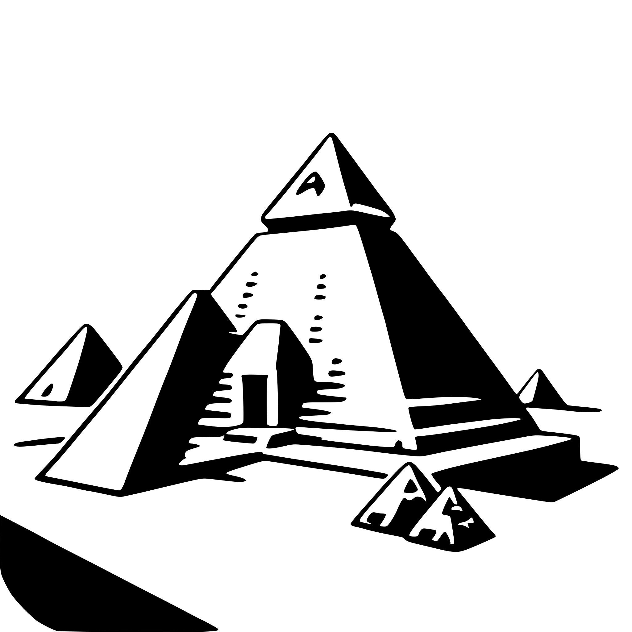AI-generated SVG of 'pyramids of giza'