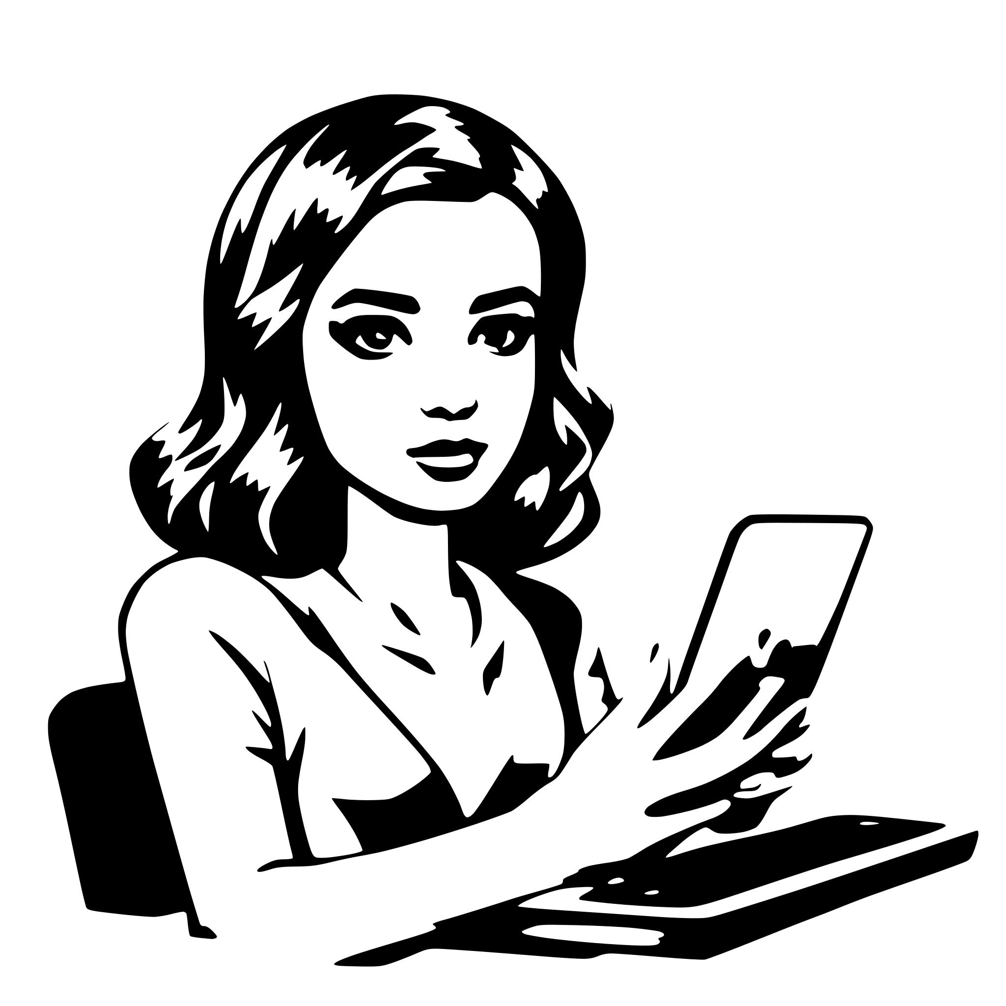 AI-generated SVG of 'women in tech'
