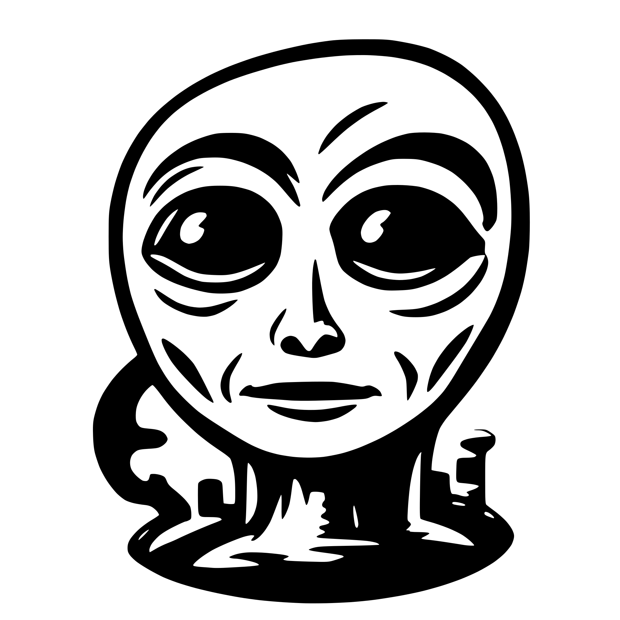 AI-generated SVG of 'alien text'
