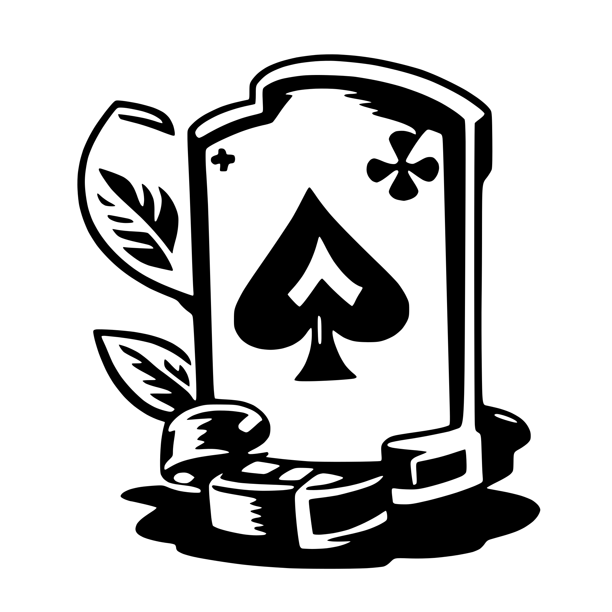 AI-generated SVG of a poker card