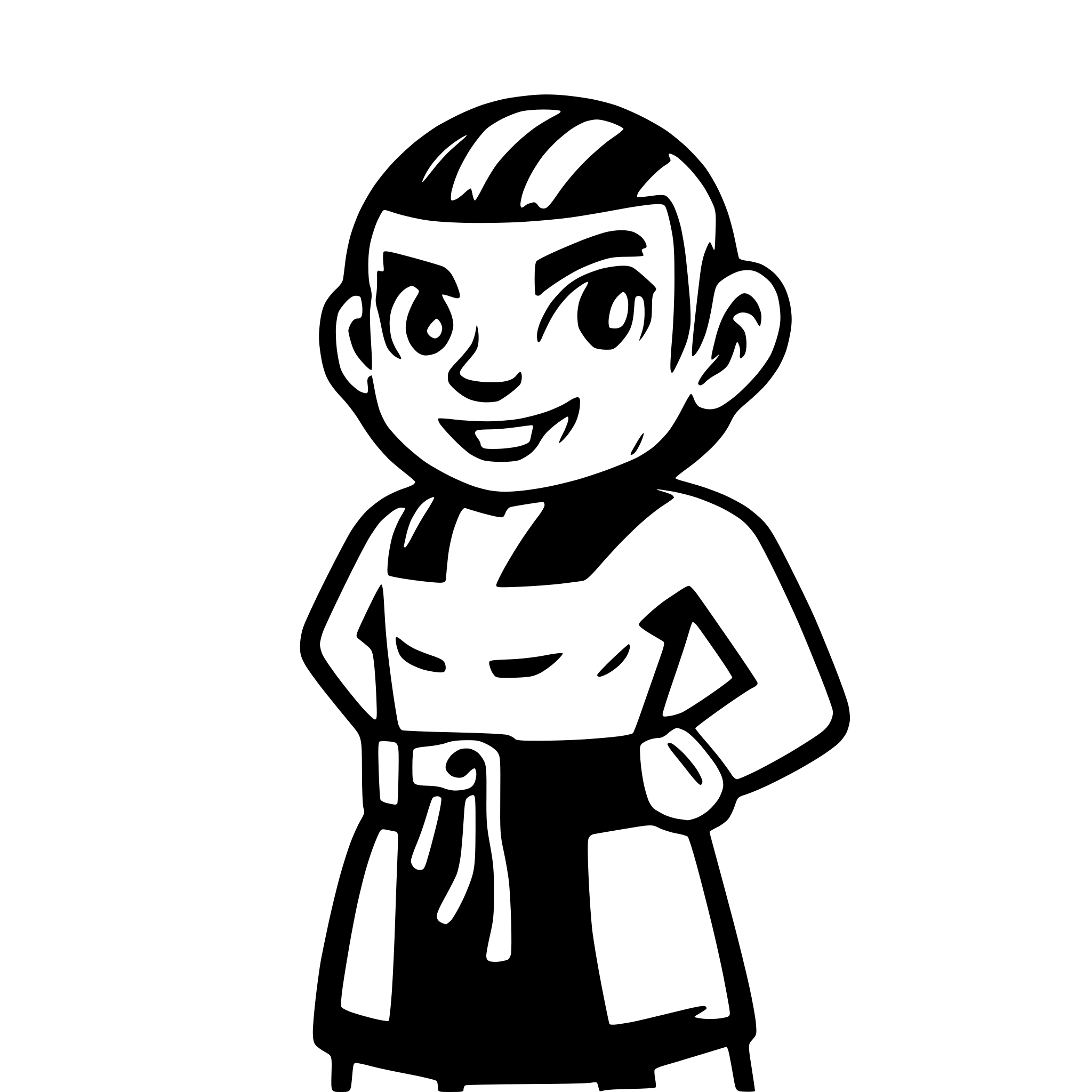 AI-generated SVG of 'Boxer'