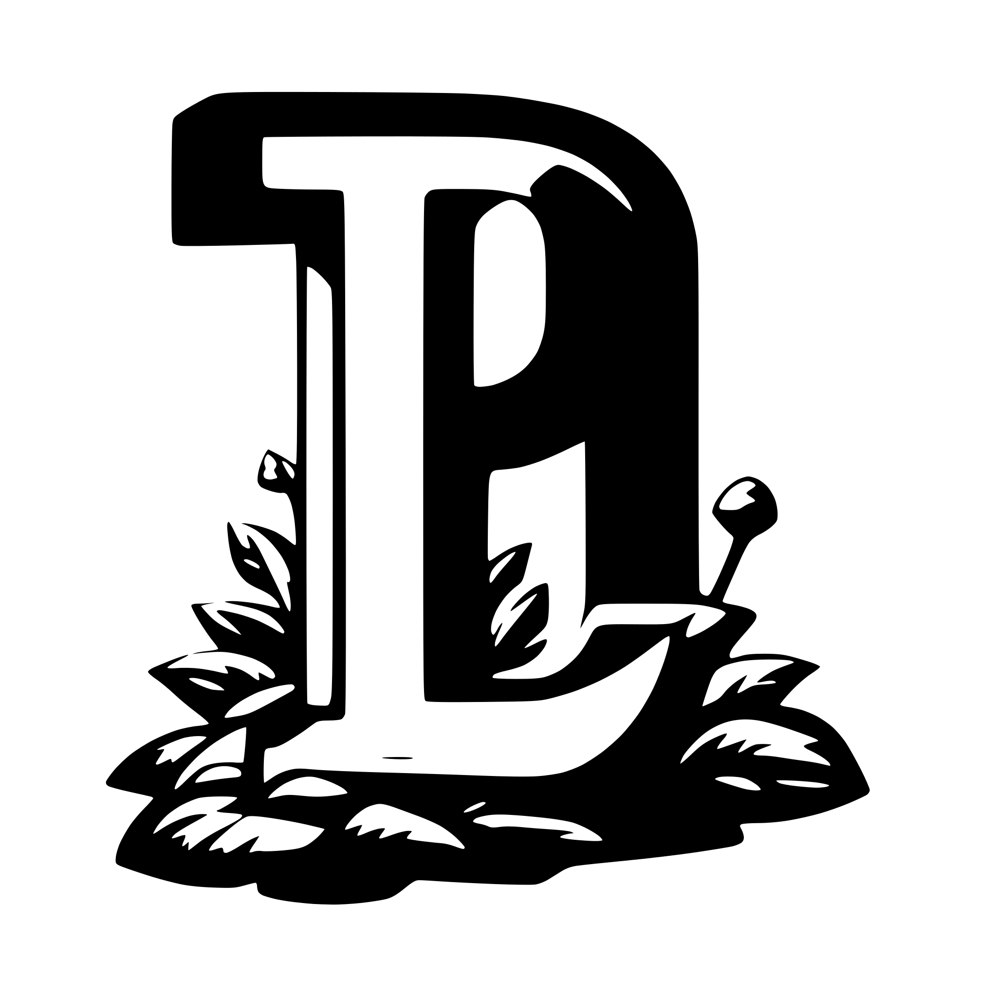 AI-generated SVG of a letter J