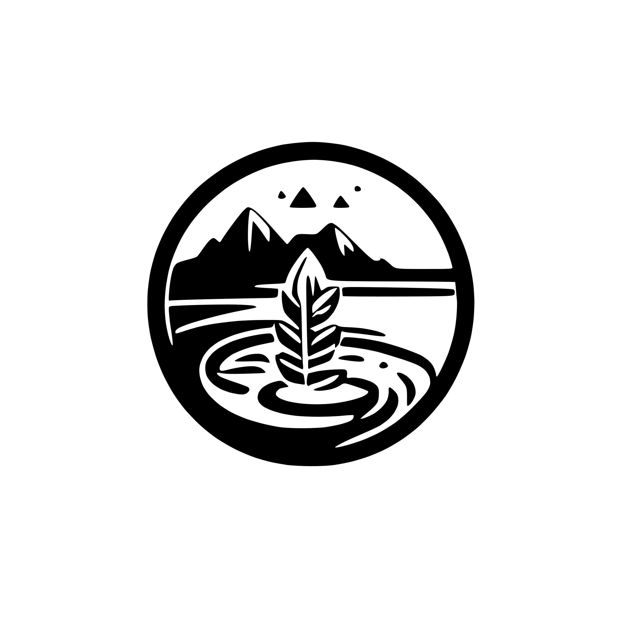 AI-generated SVG of 'hot spring'