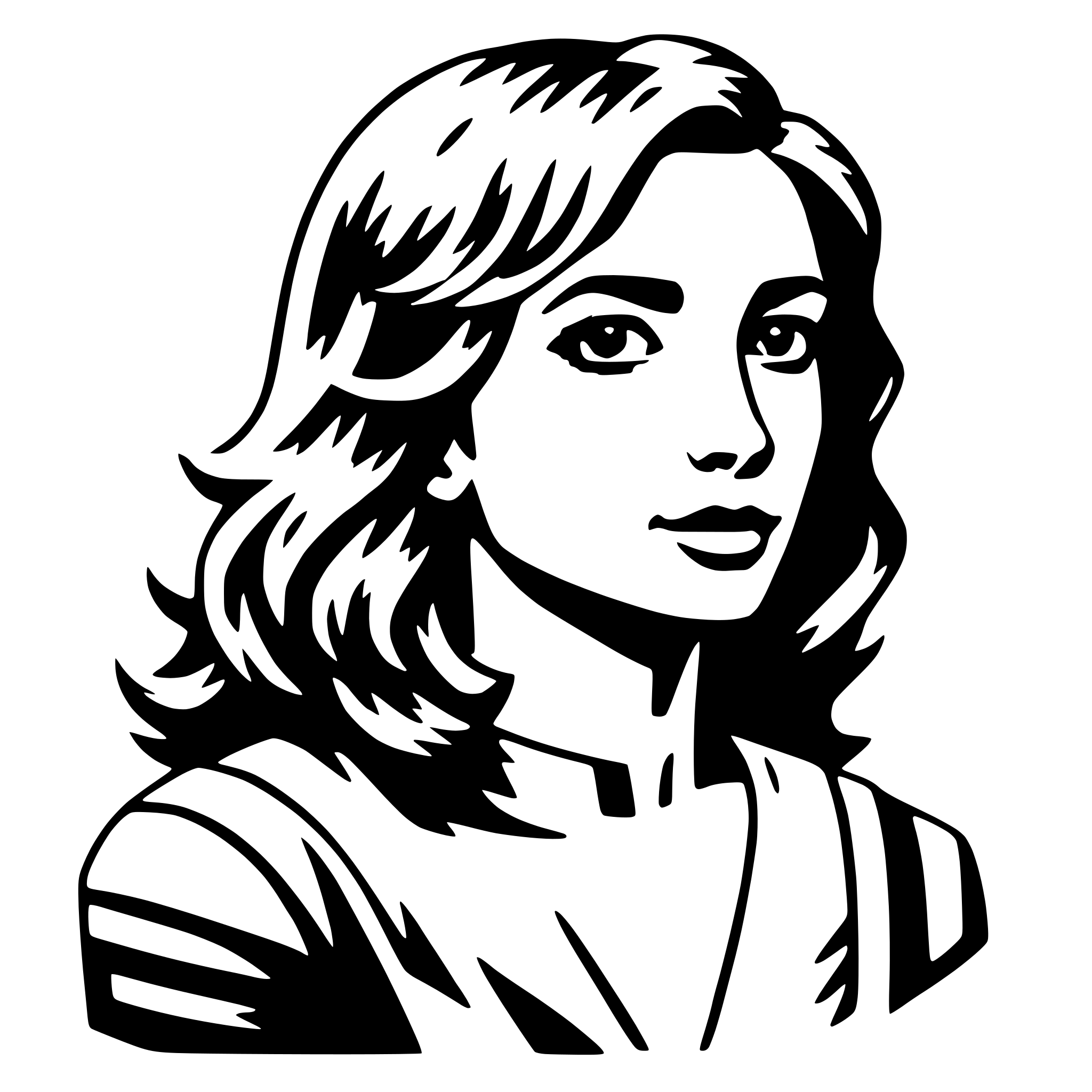 AI-generated SVG of 'rhiannon'