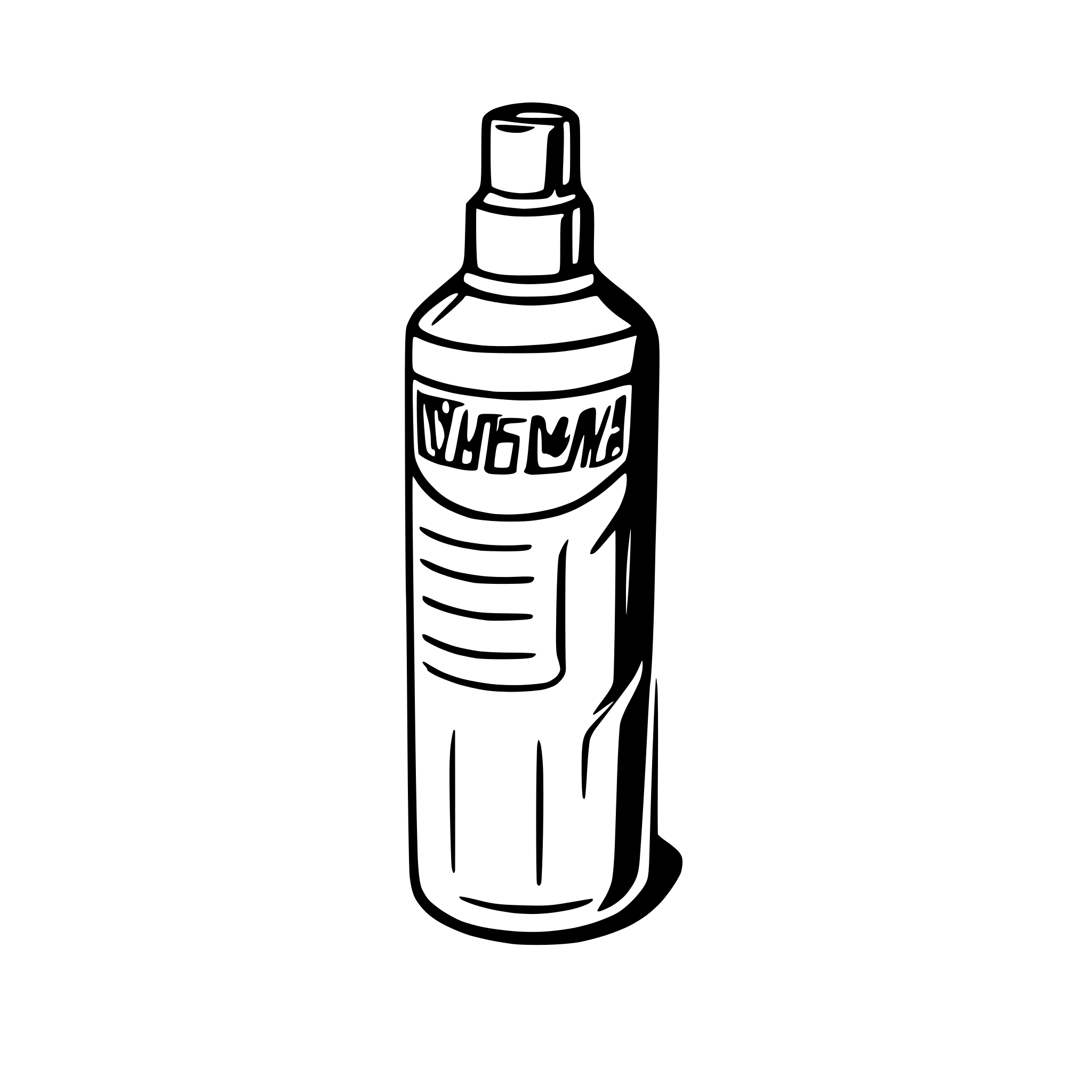 AI-generated SVG of a WD 40 oil