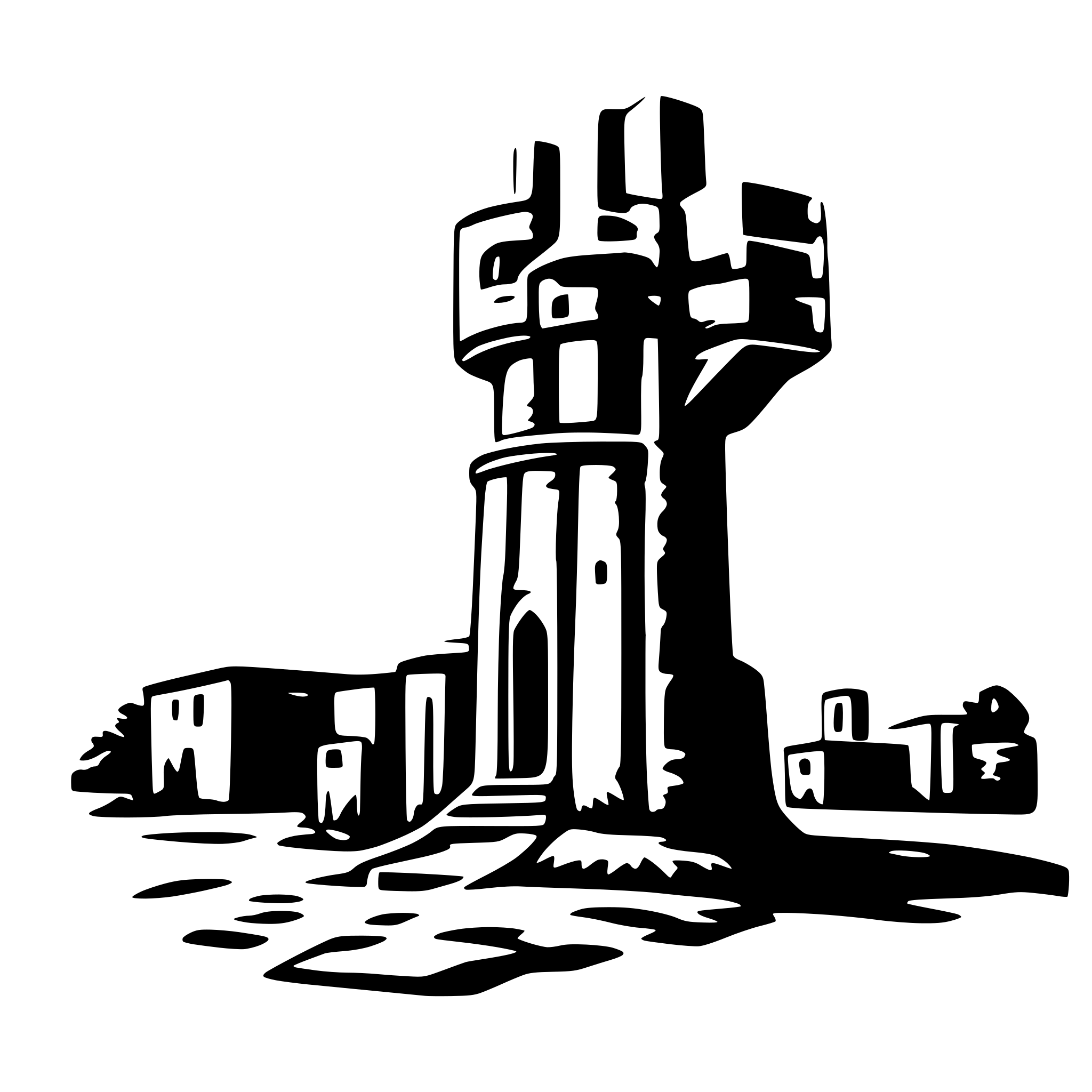 AI-generated SVG of 'old samauri'