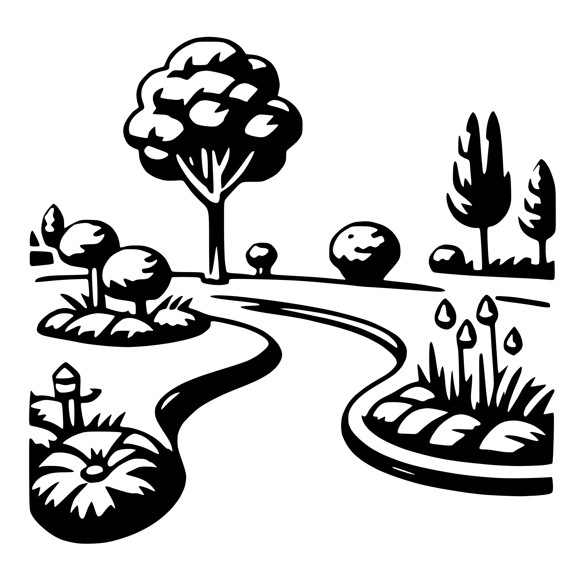 AI-generated SVG of 'romantic garden'