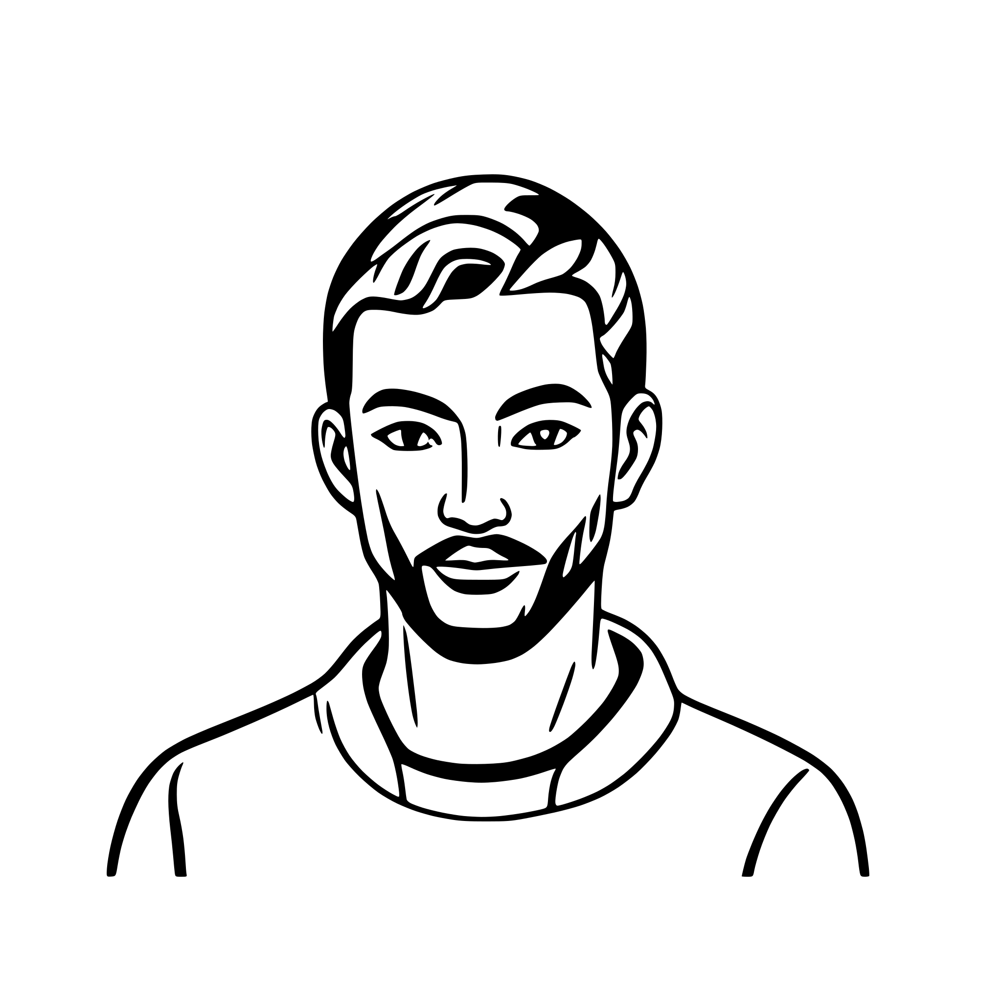 AI-generated SVG of 'uomo bianco scagnozzo'